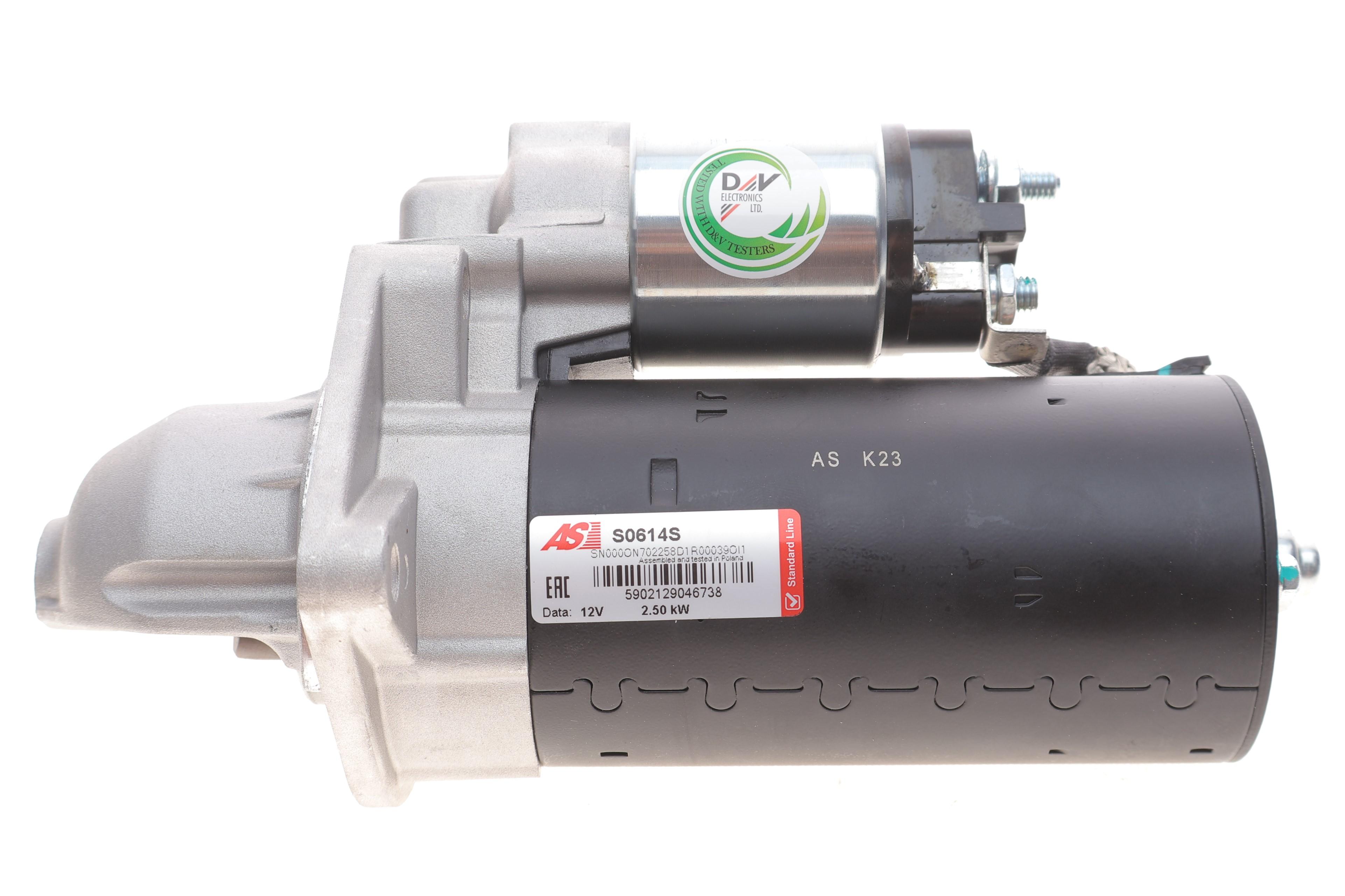 Стартер Renault Mascott 2.8 99-05/Iveco Daily 2.8 99- (2.5kw) (z=9)