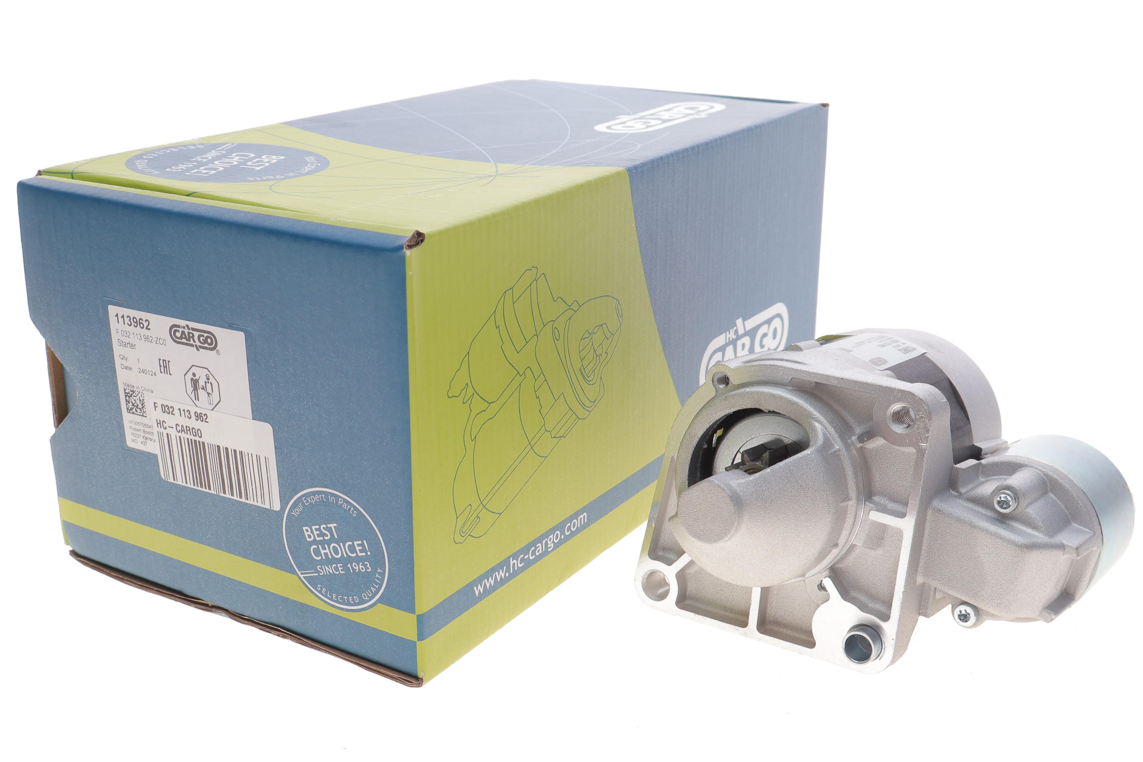 Стартер Fiat Doblo 1.4 10- (12V/0.9kw) (z=8/9/10) = 113962