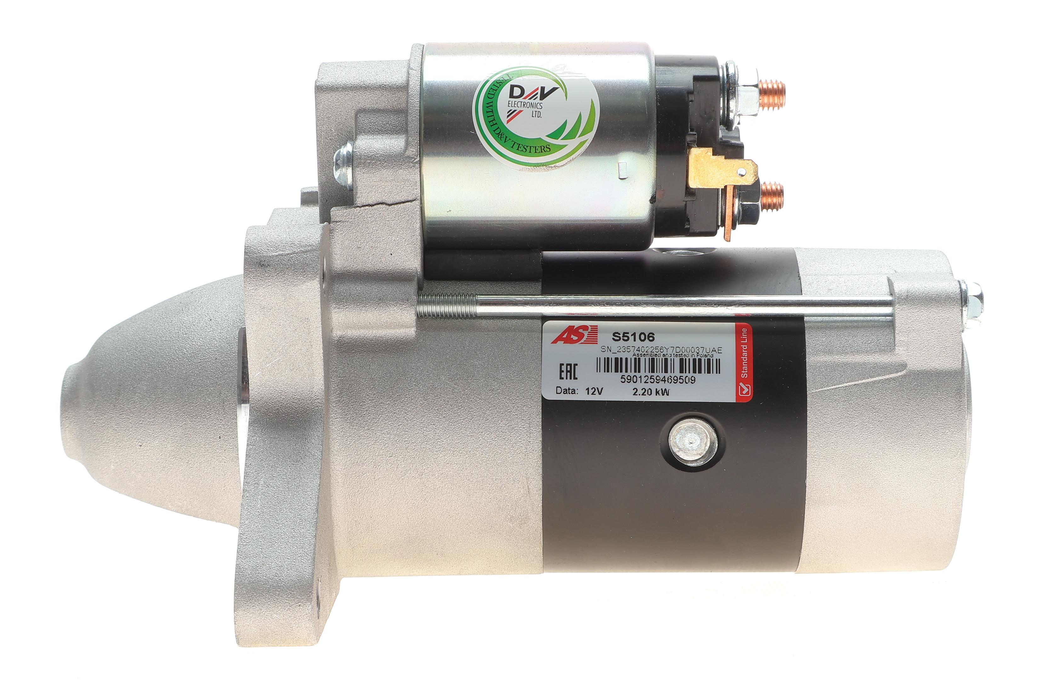 Стартер Ford Ranger 99-12 (12V/2.2KW) (z=10)