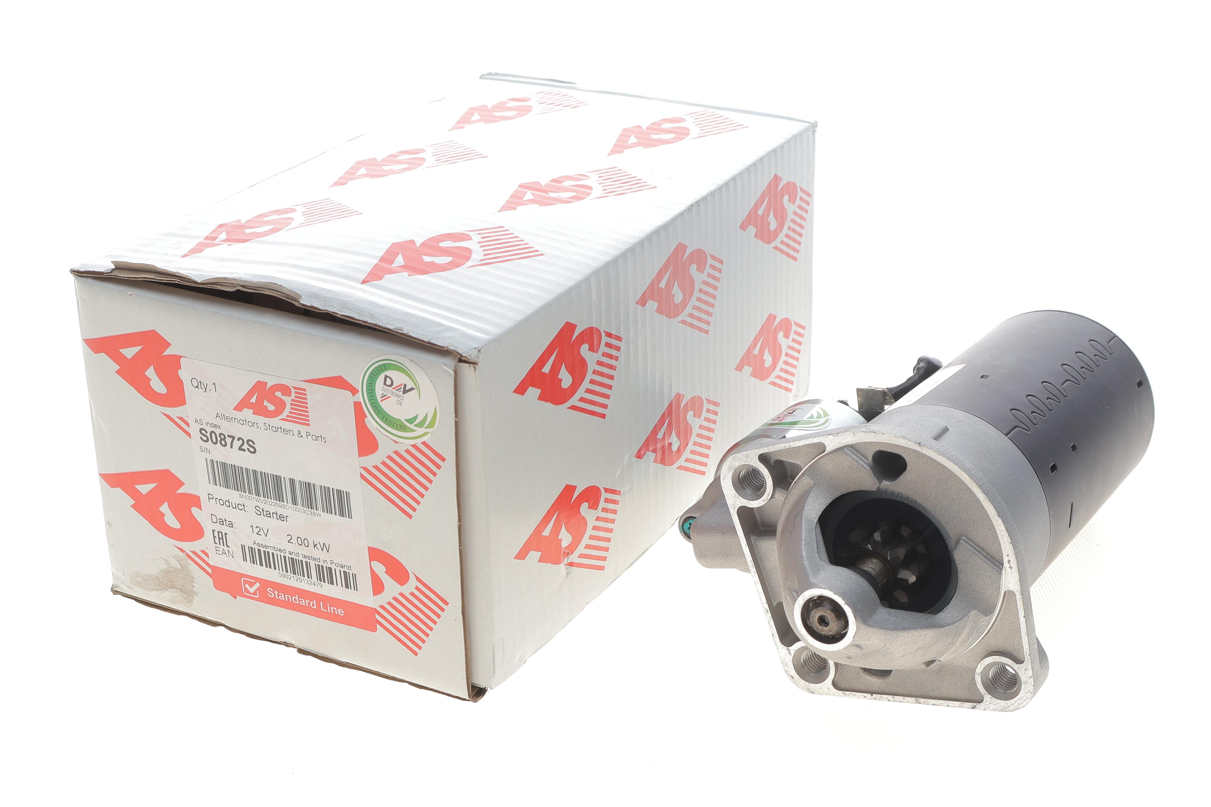 Стартер Ford Focus/Galaxy/Mondeo 1.8 TDCi 05-15 (12V/2kw) (z=9)