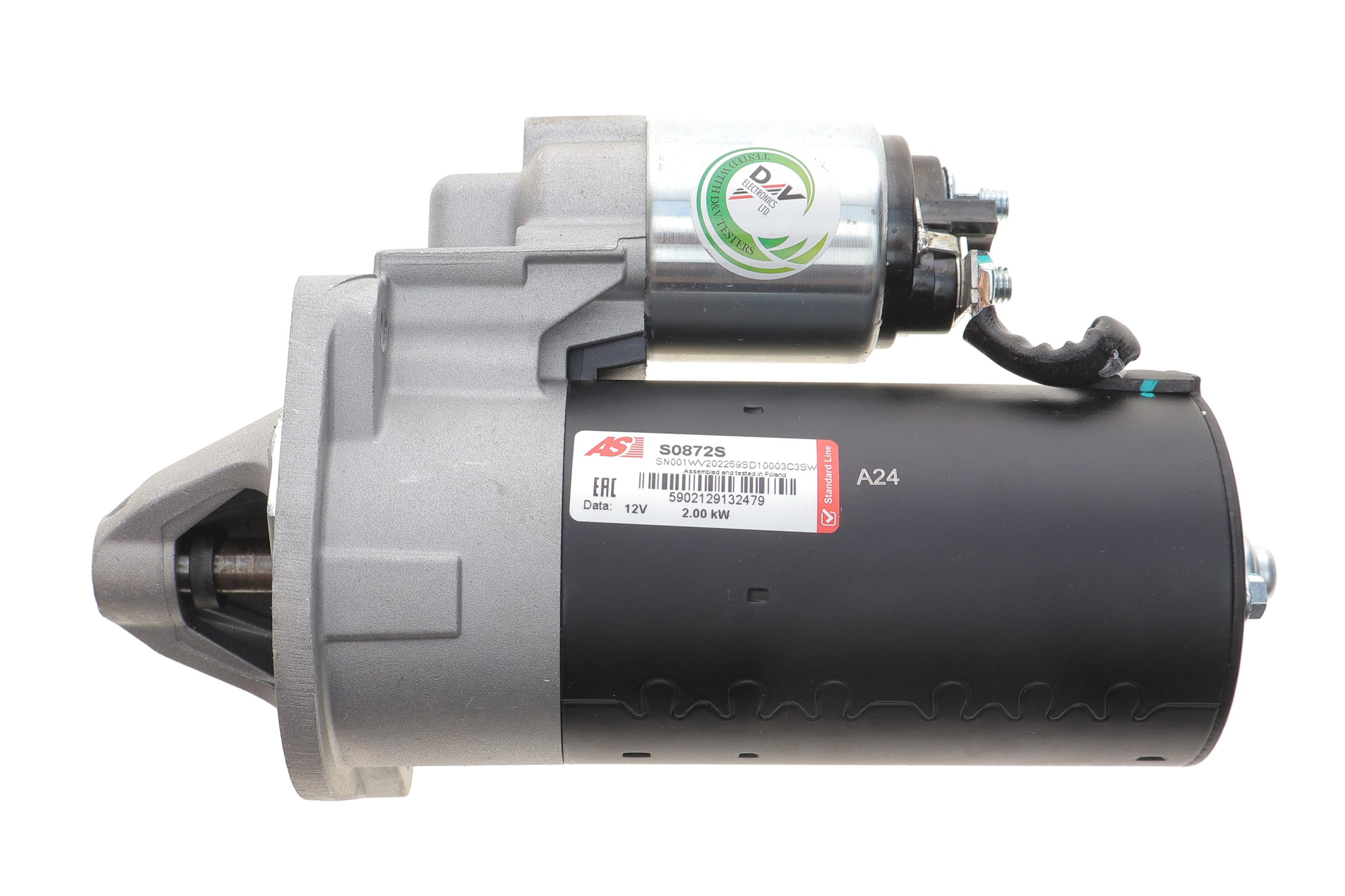 Стартер Ford Focus/Galaxy/Mondeo 1.8 TDCi 05-15 (12V/2kw) (z=9)