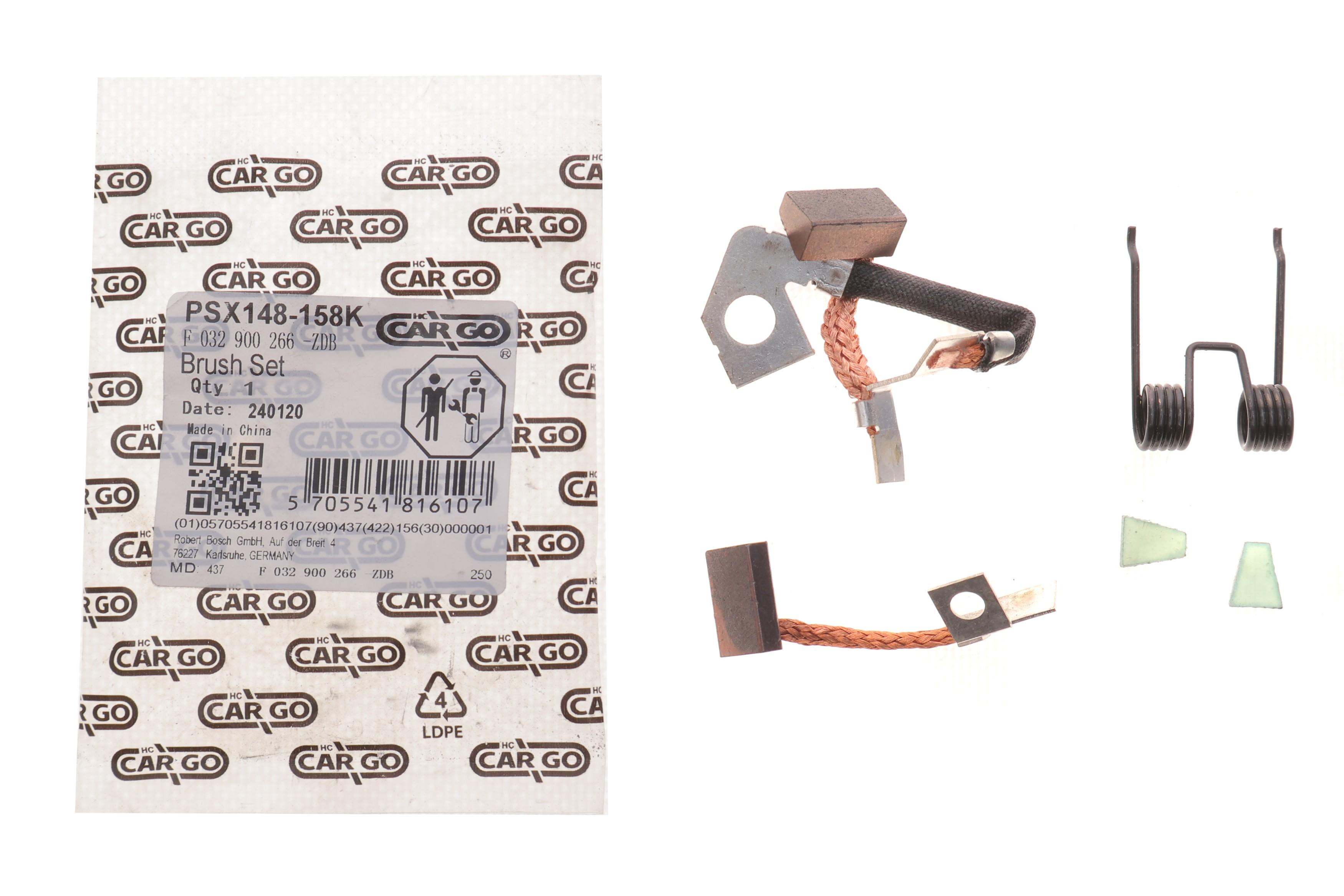 Щітки стартера Peugeot Expert 1.8/Partner 1.8 96- = PSX148-158K