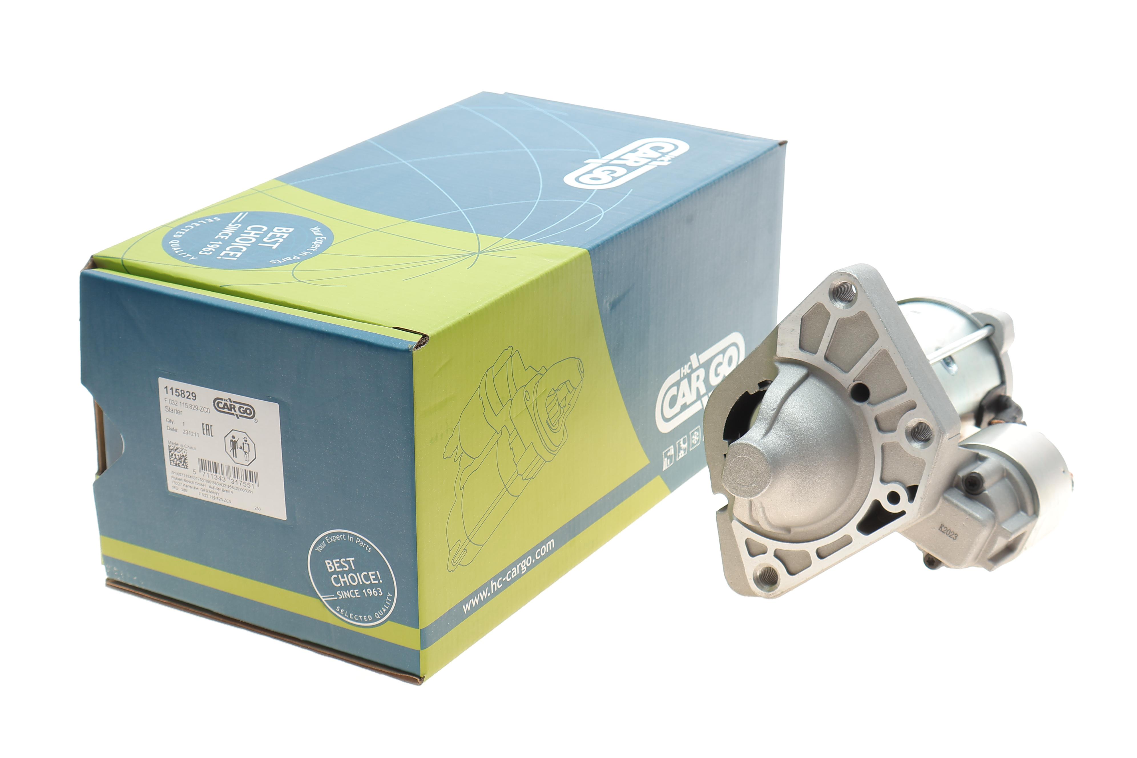 Стартер Renault Megane III/Scenic III 1.6 dCi 11-16 (12V/2kw) (z=12) = 115829