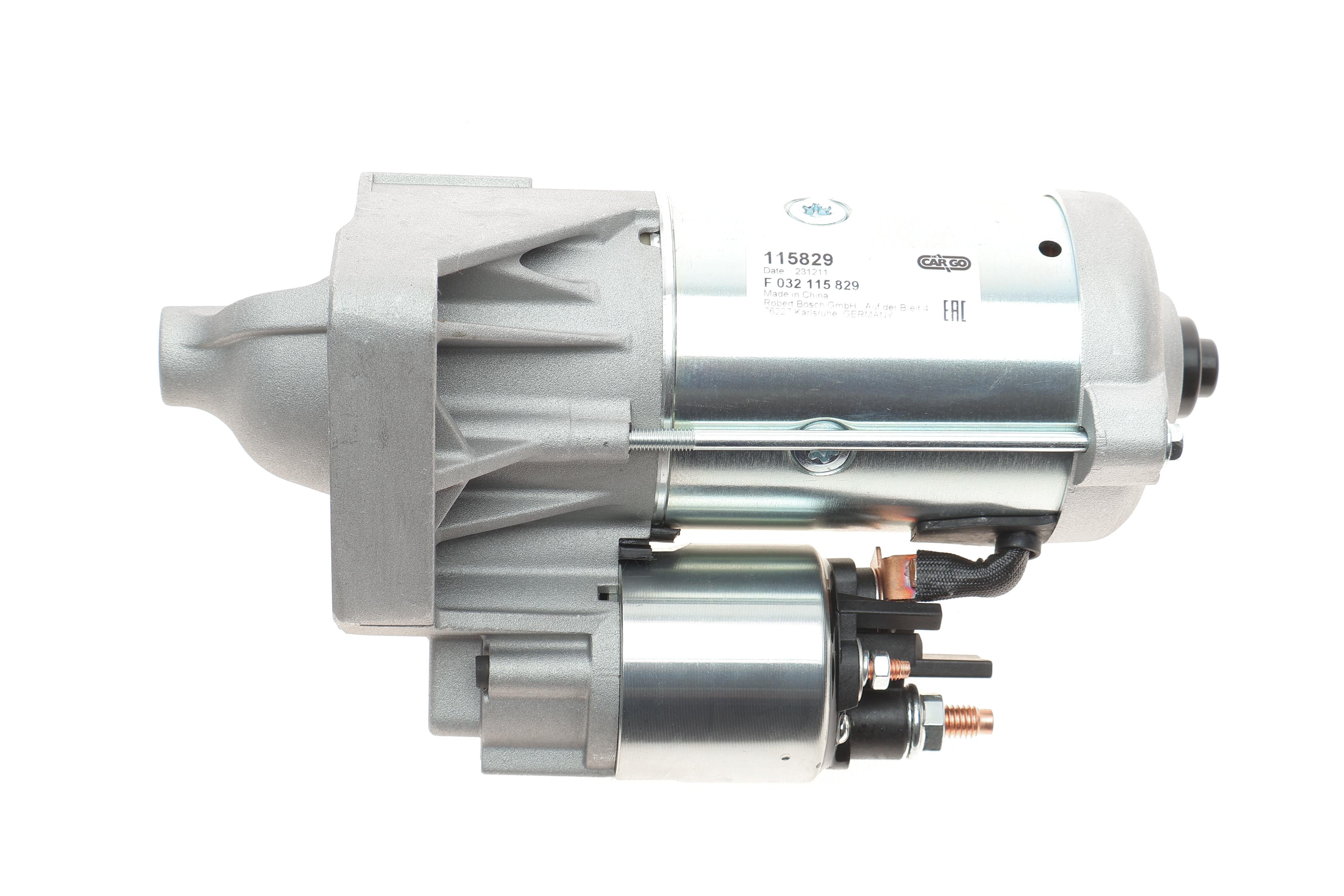 Стартер Renault Megane III/Scenic III 1.6 dCi 11-16 (12V/2kw) (z=12) = 115829
