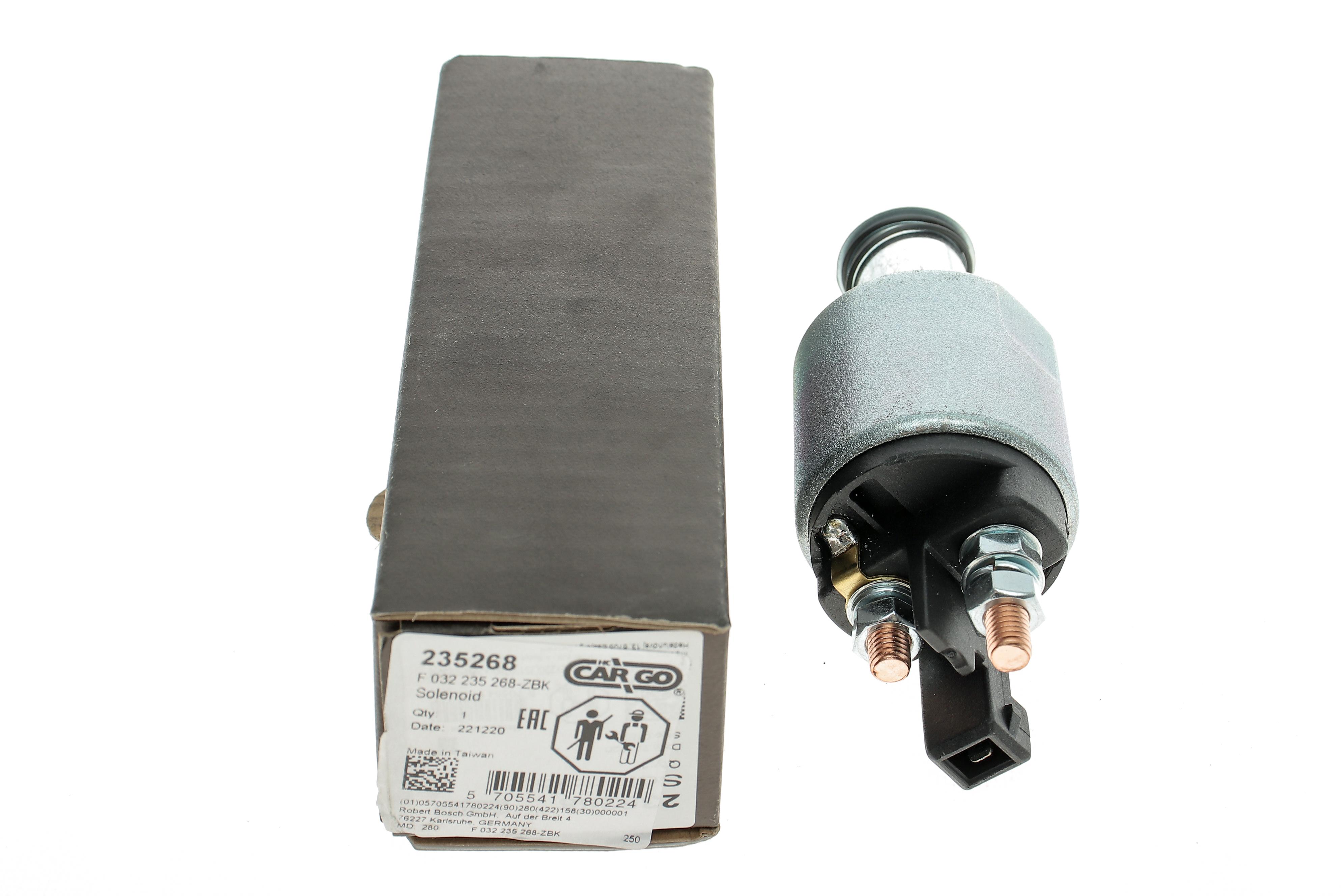 Реле стартера втягуюче VW Golf IV/Audi A3 1.8/1.9TDI 97-05 (12V) = 235268