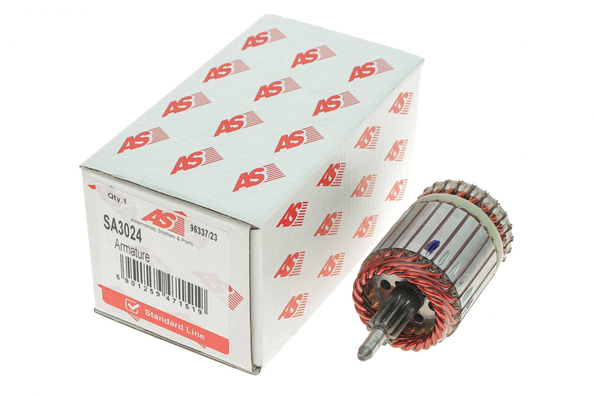 Якір стартера (12V) Fiat Doblo 1.3 D Multijet 10-/Opel Combo 1.3 CDTI 04-