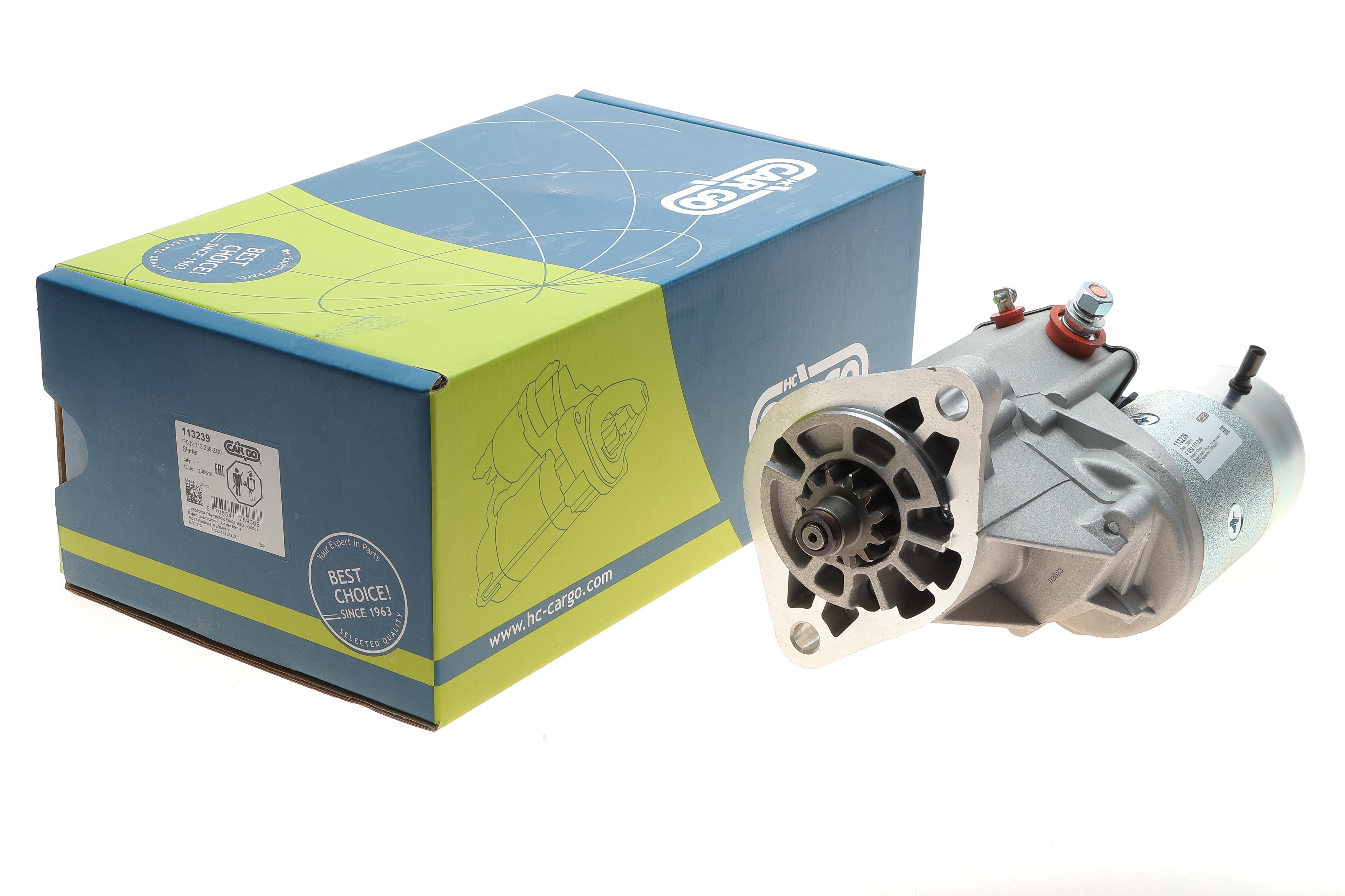 Стартер Toyota Land Cruiser 2.4-4.7D -10 (12V/2.5kw) (z=12) = 113239