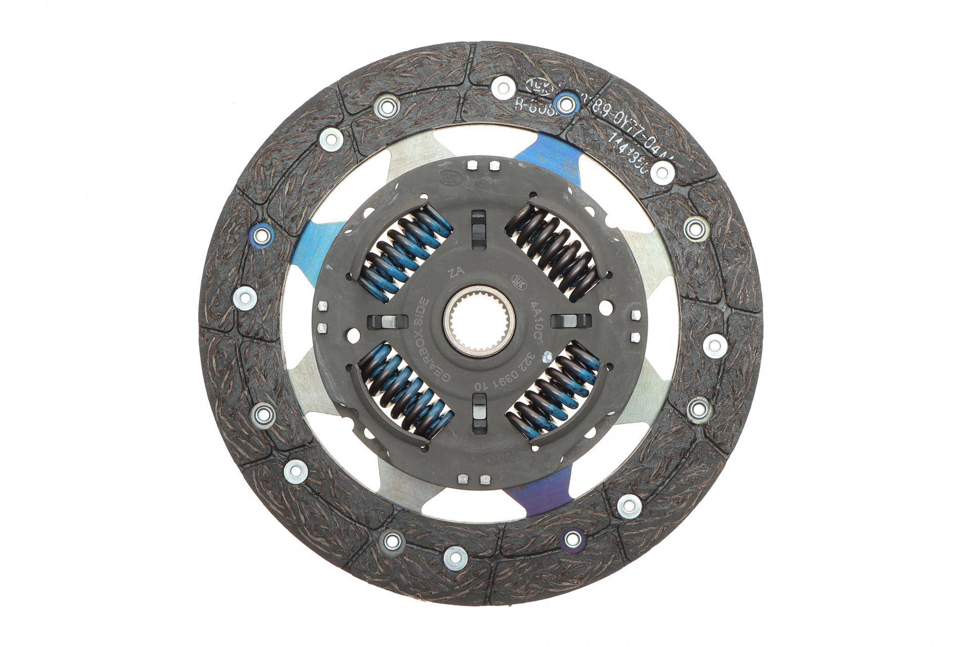 Комплект зчеплення VW Caddy III 1.2TSI/1.4/1.6/2.0SDI 03-, d=220mm