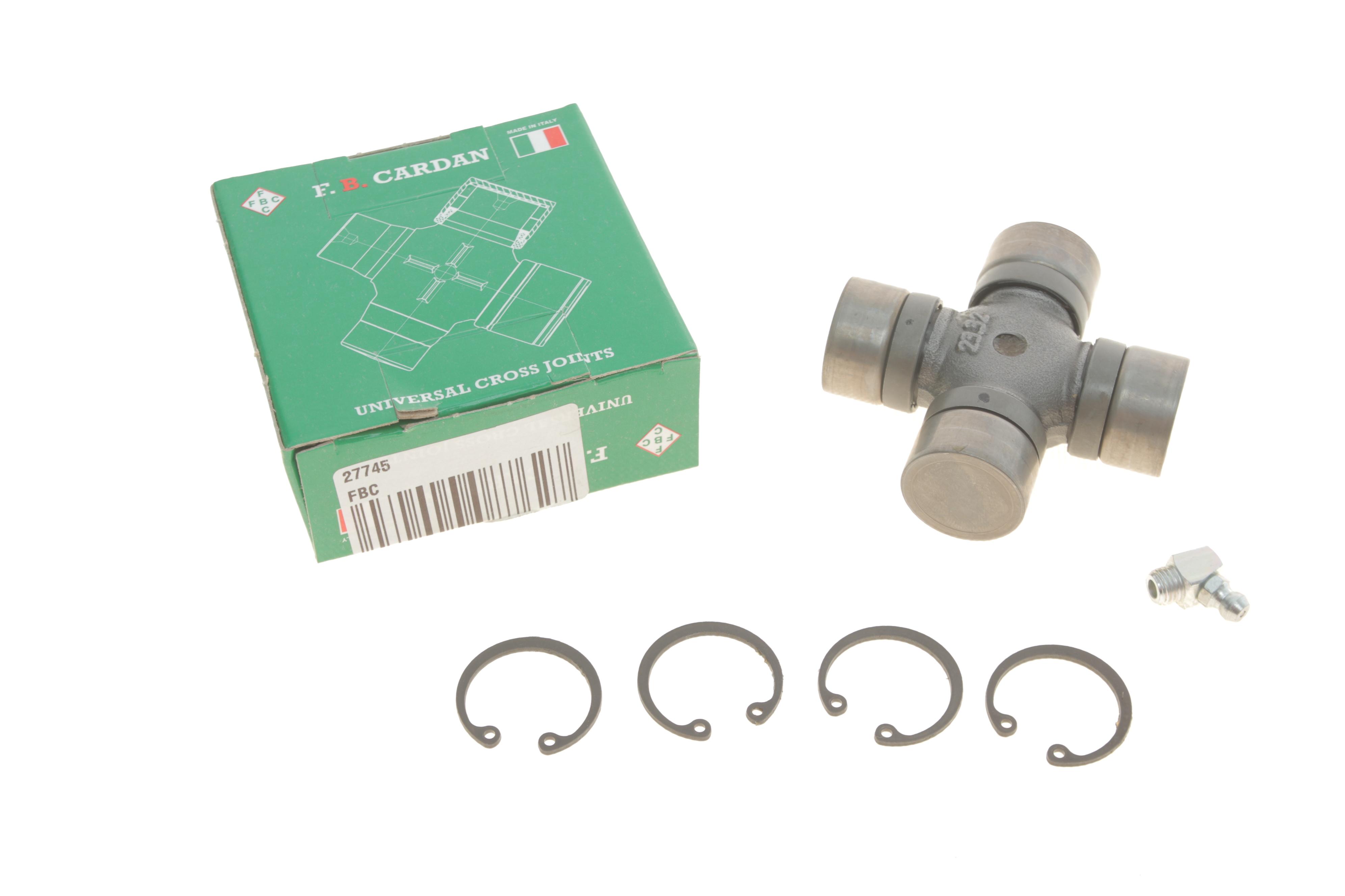 Хрестовина кардана MB Sprinter/VW LT 96- (27x74.5) (з масленкою)