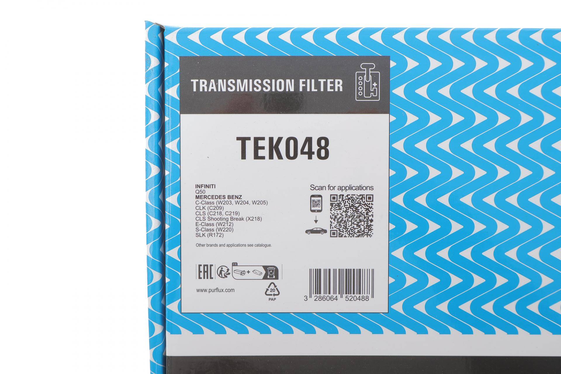 Фільтр АКПП MB C-class (W204)/E-class (W212)/Sprinter (906) 06-/Vito (W447) 14- (OM651/M272/M271)