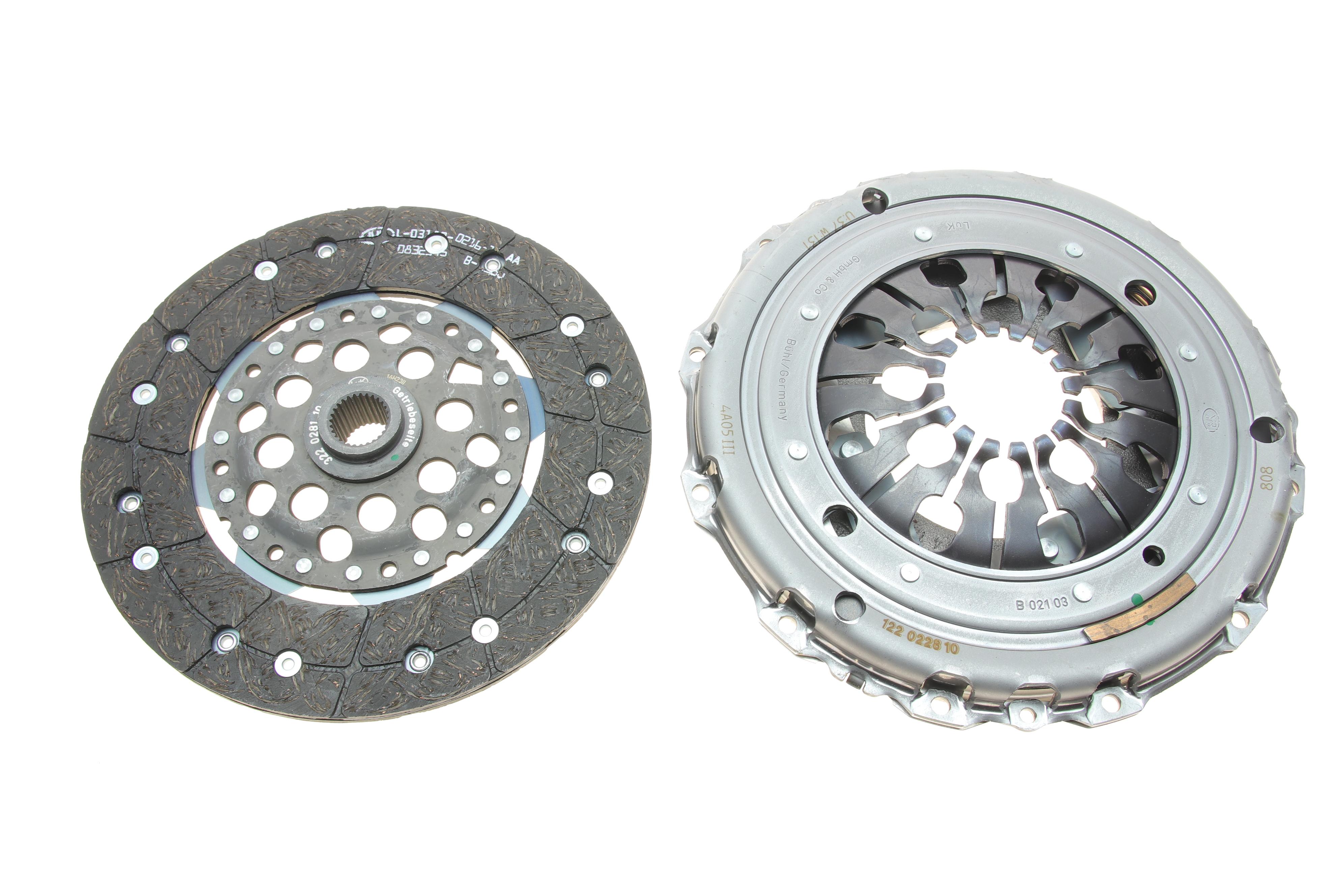 Комплект зчеплення VW T4 2.5TDI (+вижимний)/(75kw)/(d=220mm)