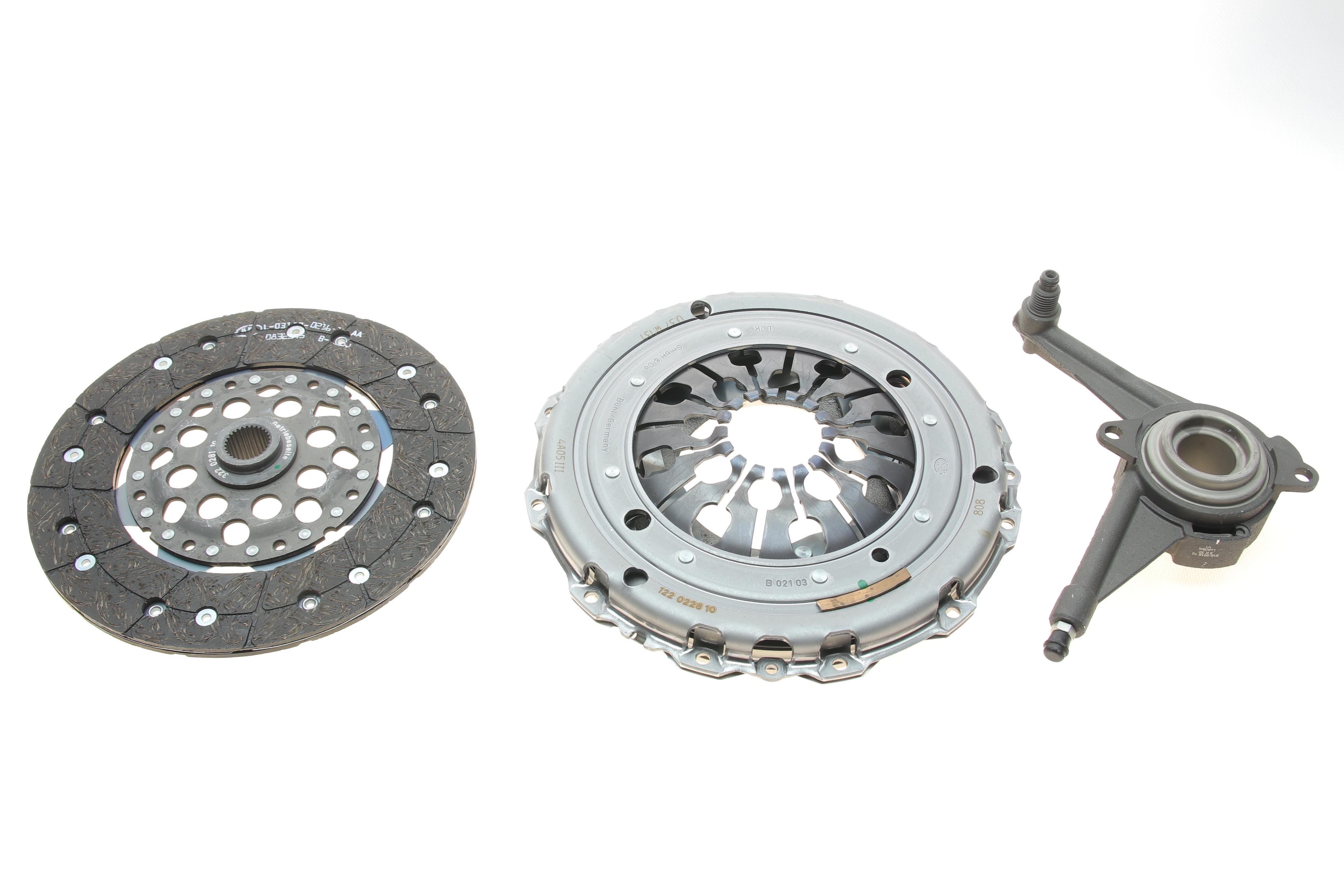 Комплект зчеплення VW T4 2.5TDI (+вижимний)/(75kw)/(d=220mm)