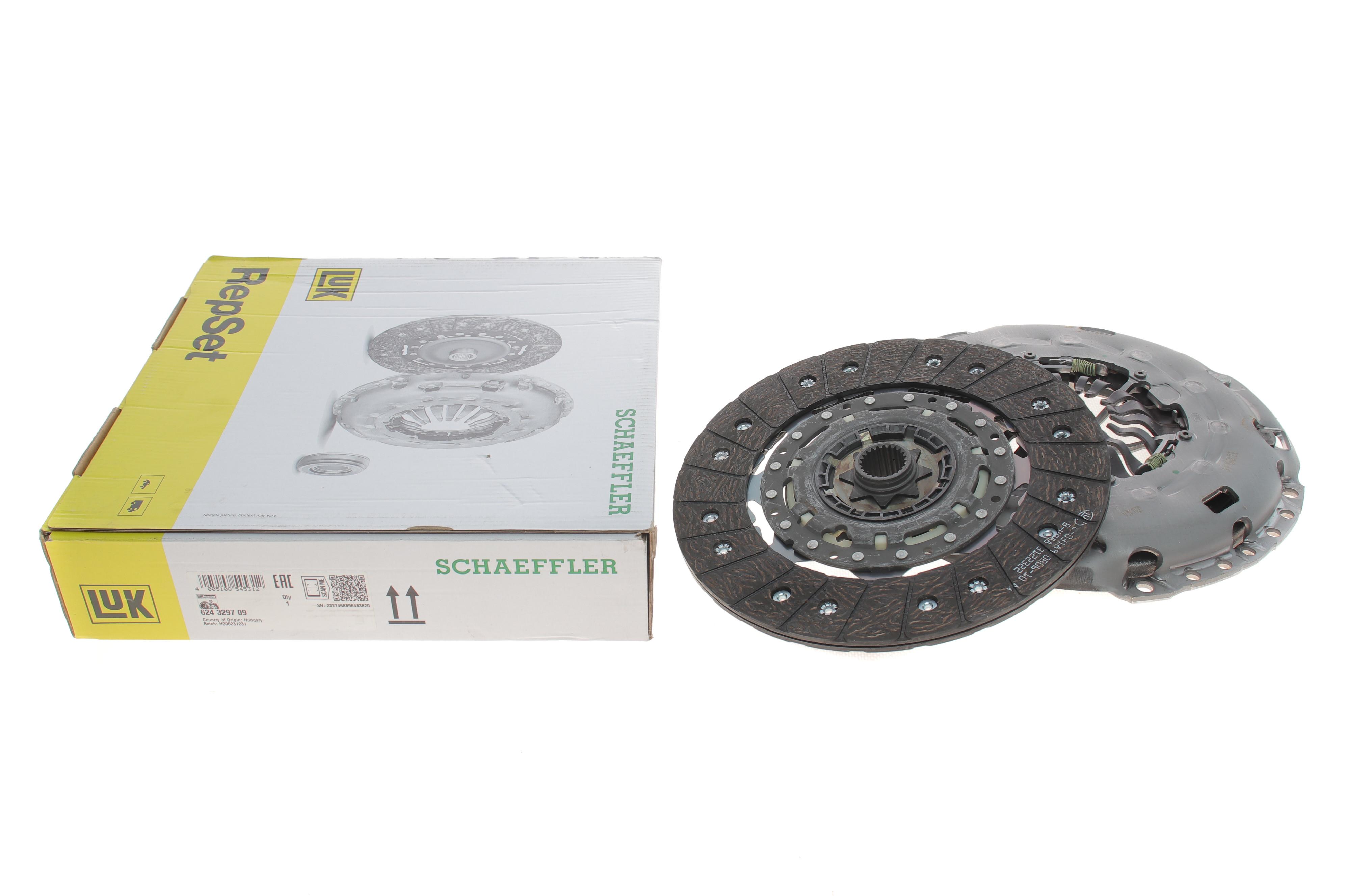 Комплект зчеплення Ford Kuga I/II 2.0 TDCi 08-, 85/88/100/103/110/120/132kw