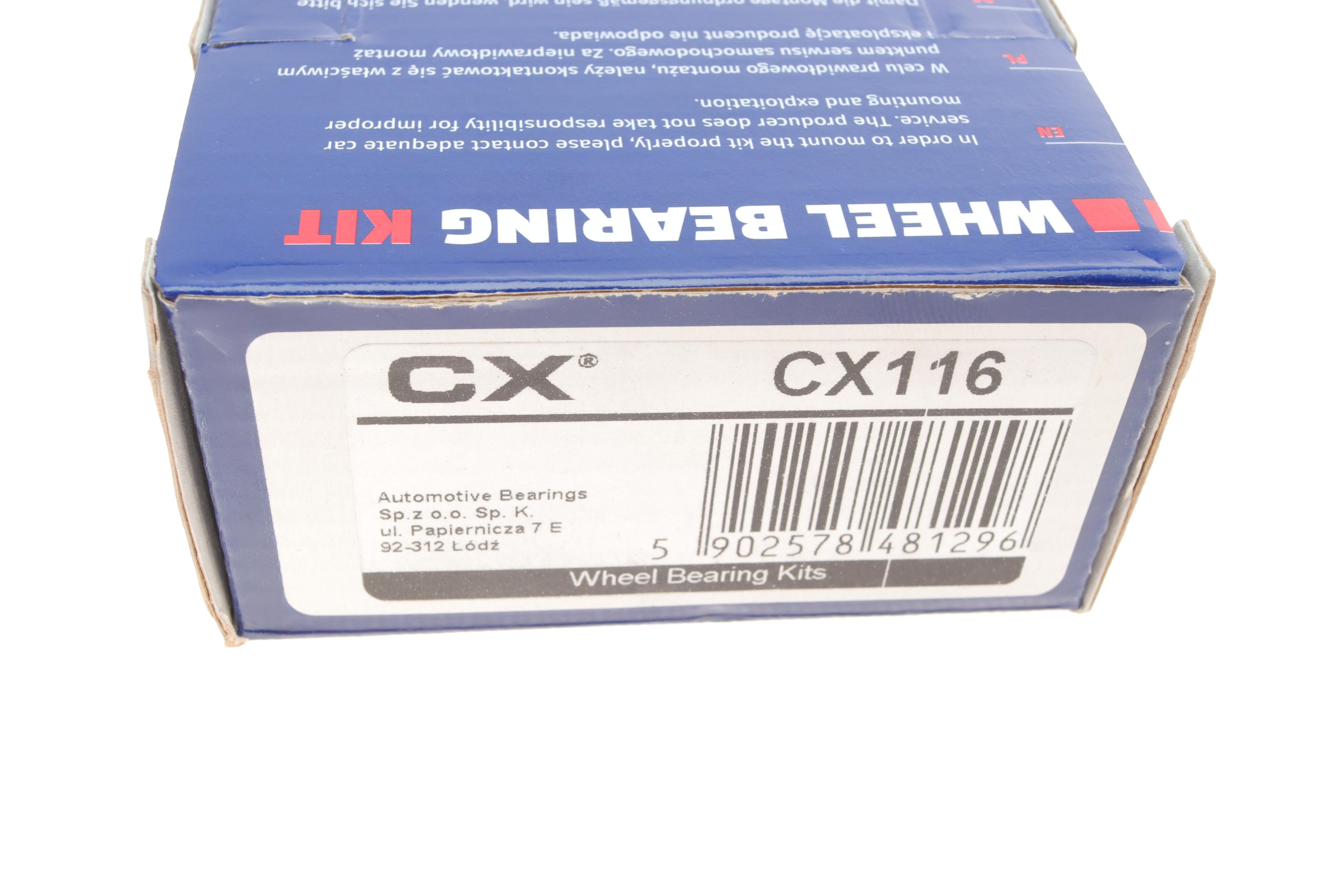 Підшипник маточини (передньої) VW Caddy II -04 (40x72x37)