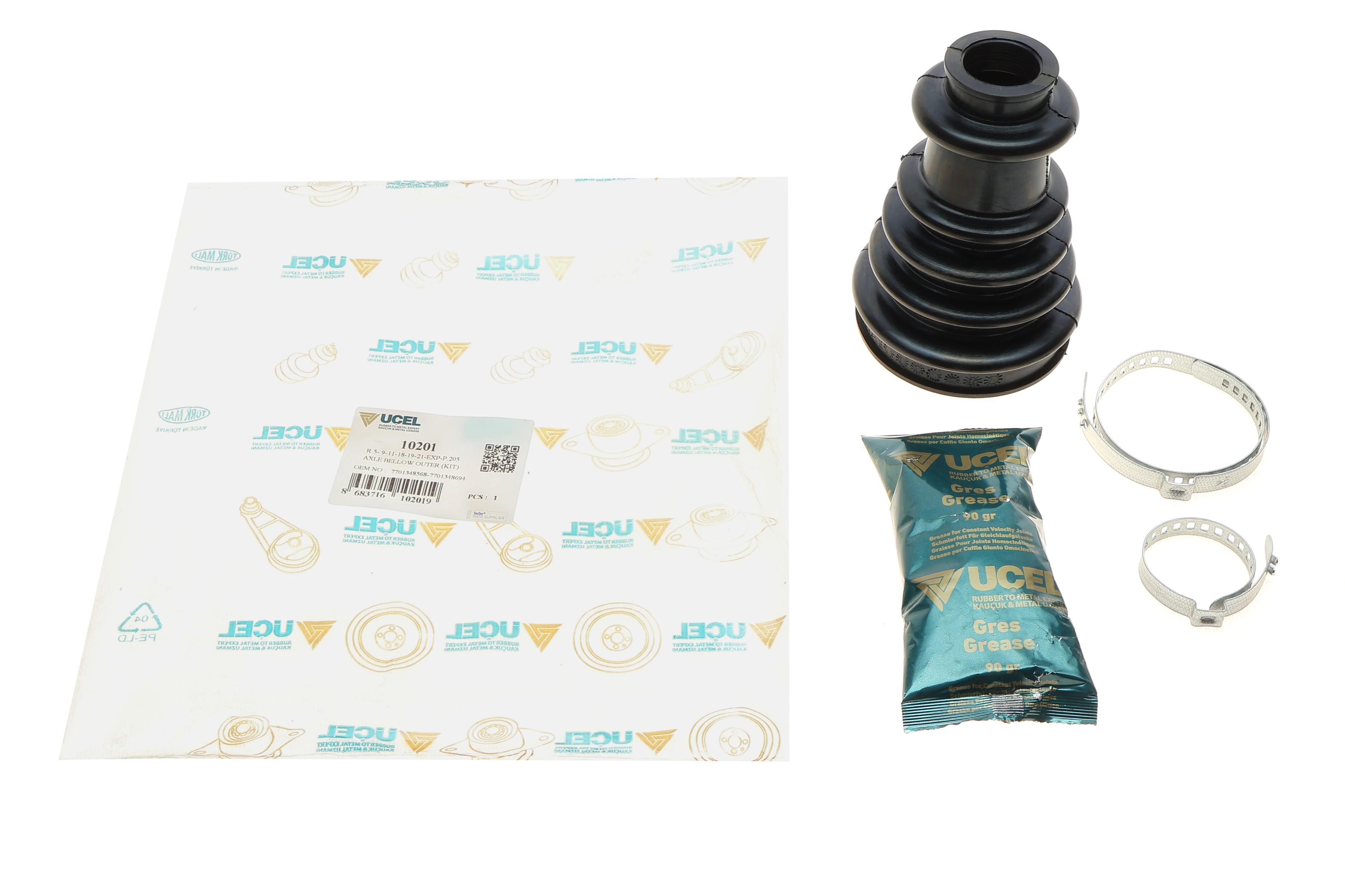 Пильник ШРКШ (зовнішній) Renault Megane/Scenic I 99- (28x75x120)