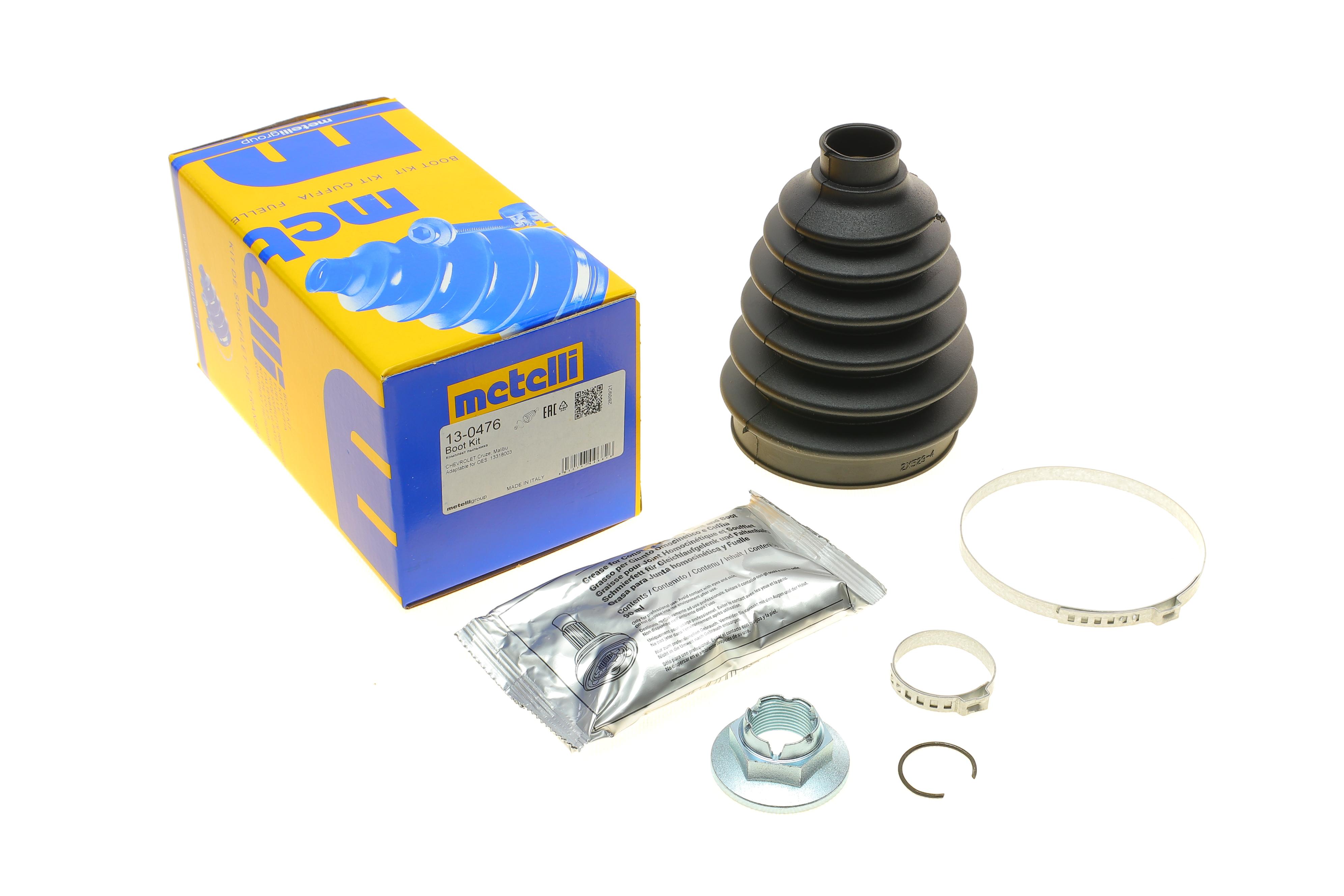 Пильник ШРКШ (зовнішній) Chevrolet Cruze 10-/Malibu 11- (26x86x138) (к-кт)