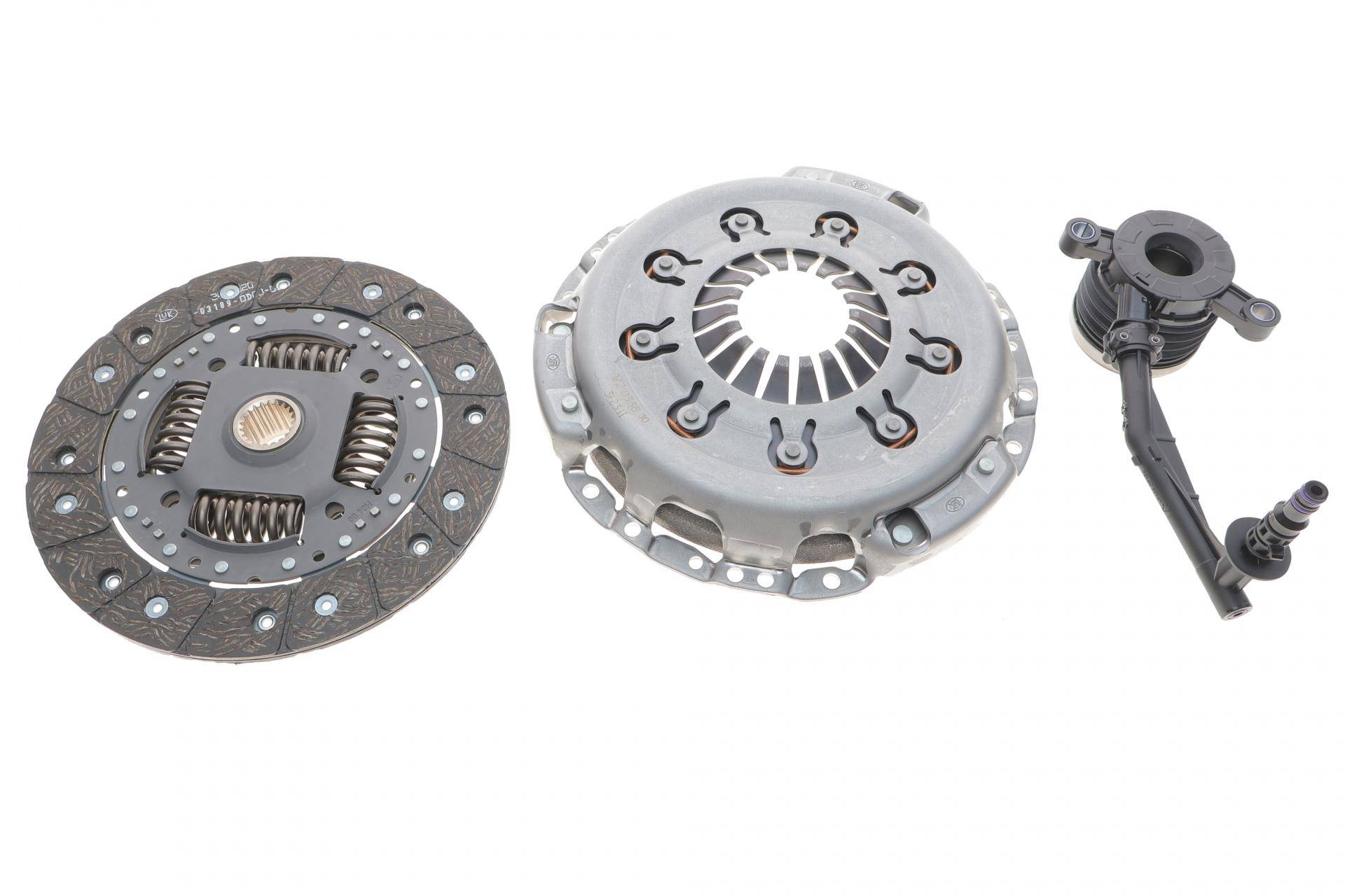 Комплект зчеплення Renault Duster 1.6 16V 4x4, 11-15, 75kw, (K4M 646/606/690/490)