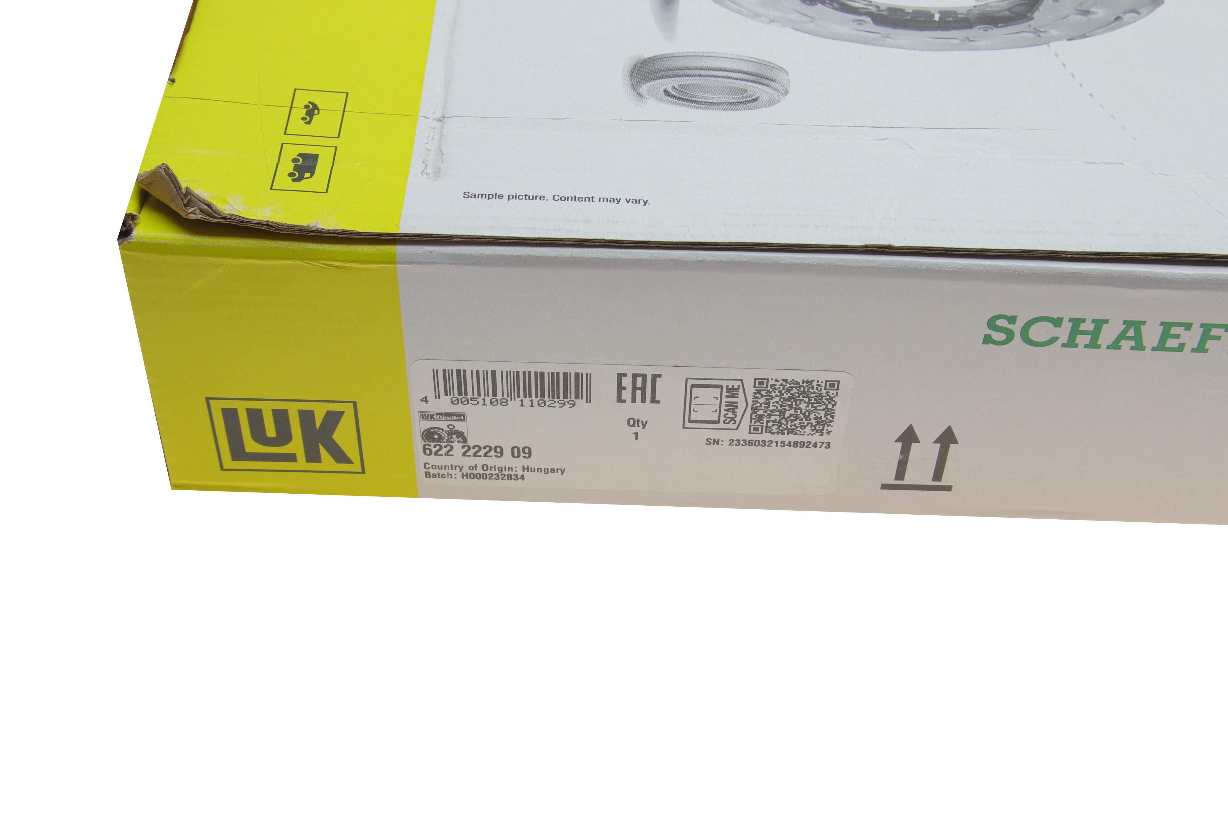 Комплект зчеплення VW Sharan/Ford Galaxy 1.9 TDI 97--00