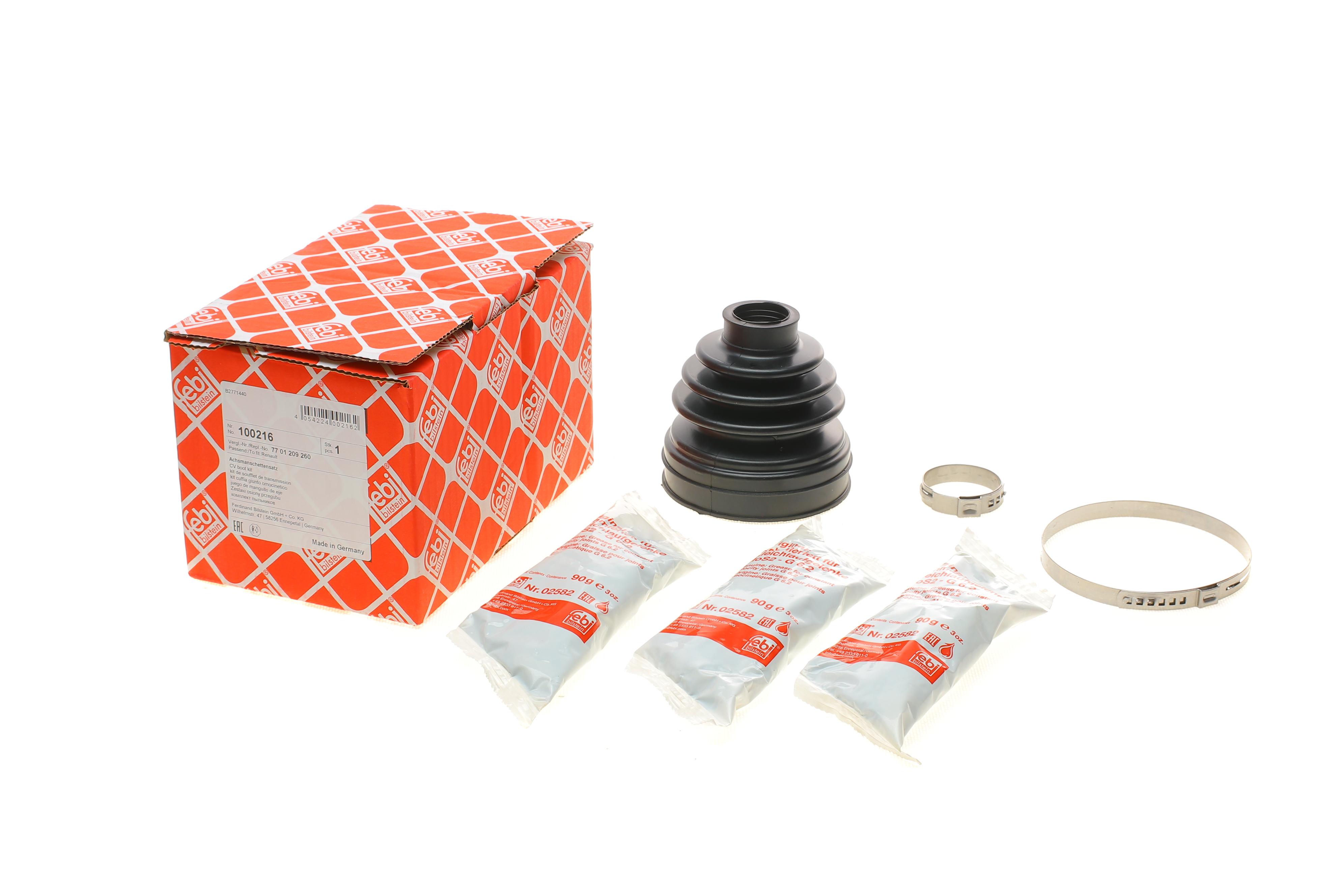 Пильник ШРКШ (внутрішній) Renault Trafic 2.0dci 06-/Master 2.3/2.5dci 06- (к-кт)