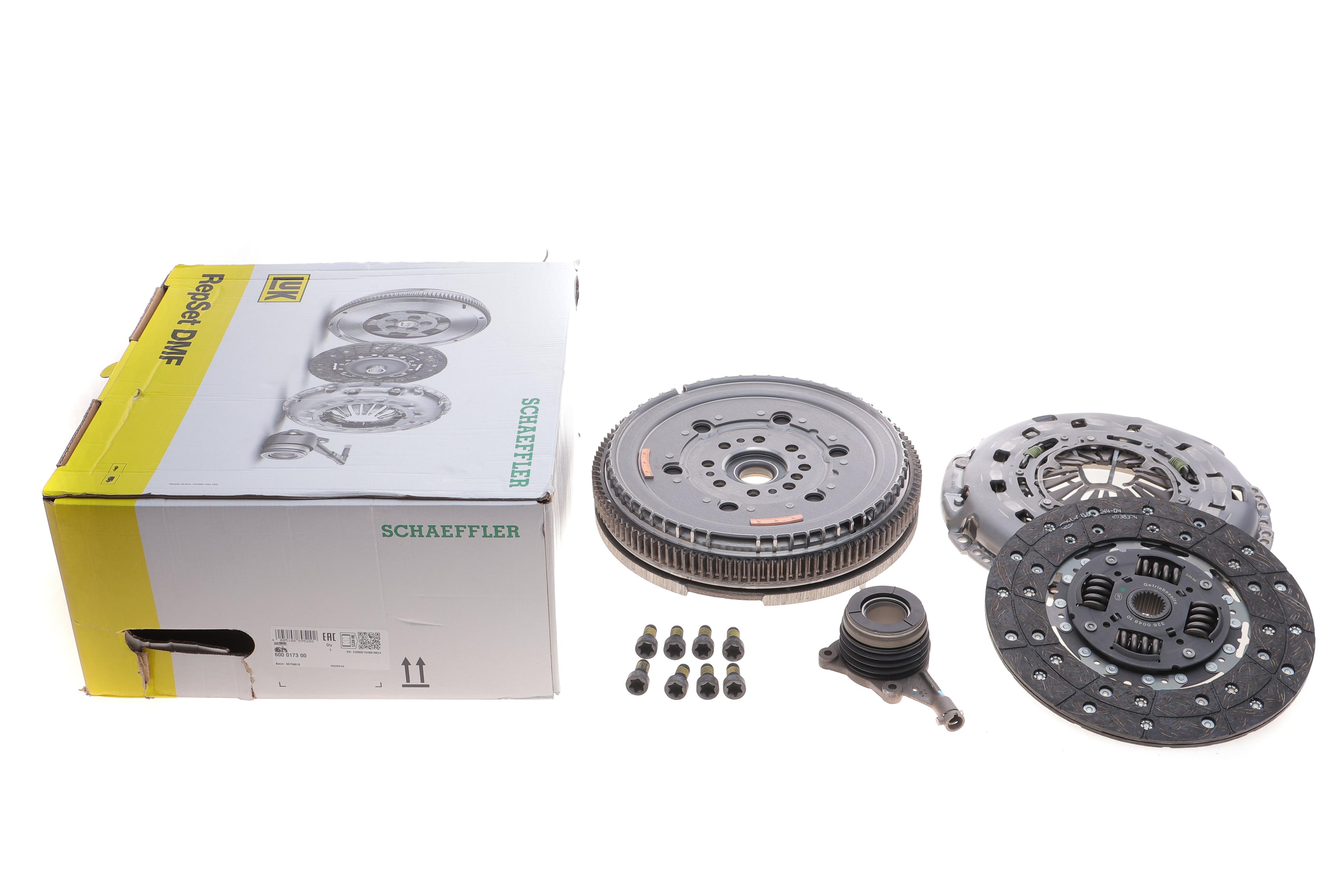 Демпфер + комплект зчеплення Ford Transit 2.4TDCi 06-14, 74/85/103kw