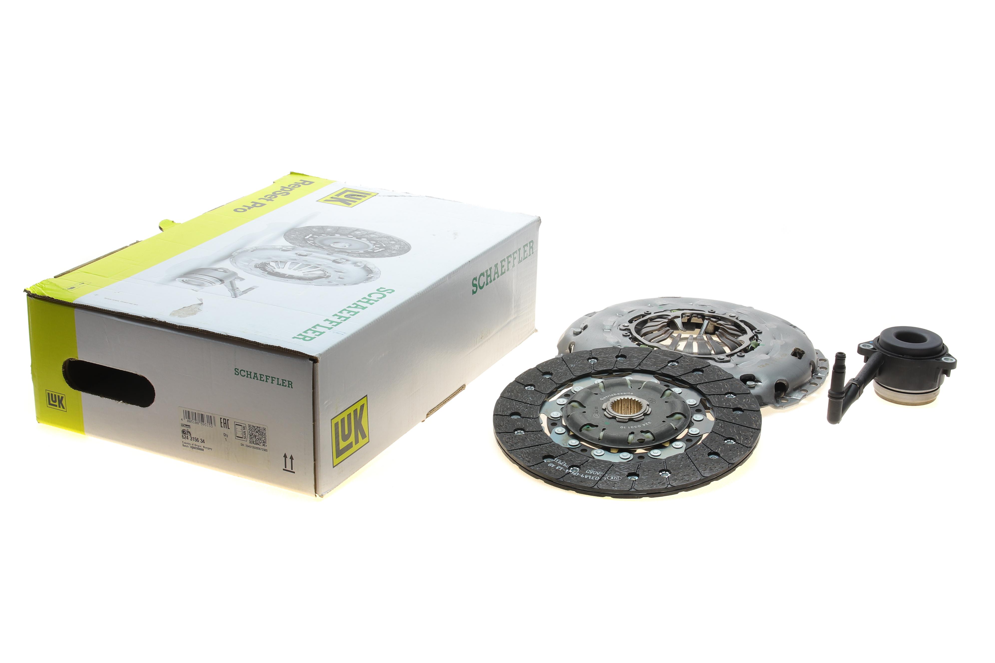 Комплект зчеплення VW T5 2.5TDI (96kw) BNZ, AXD, 03-09