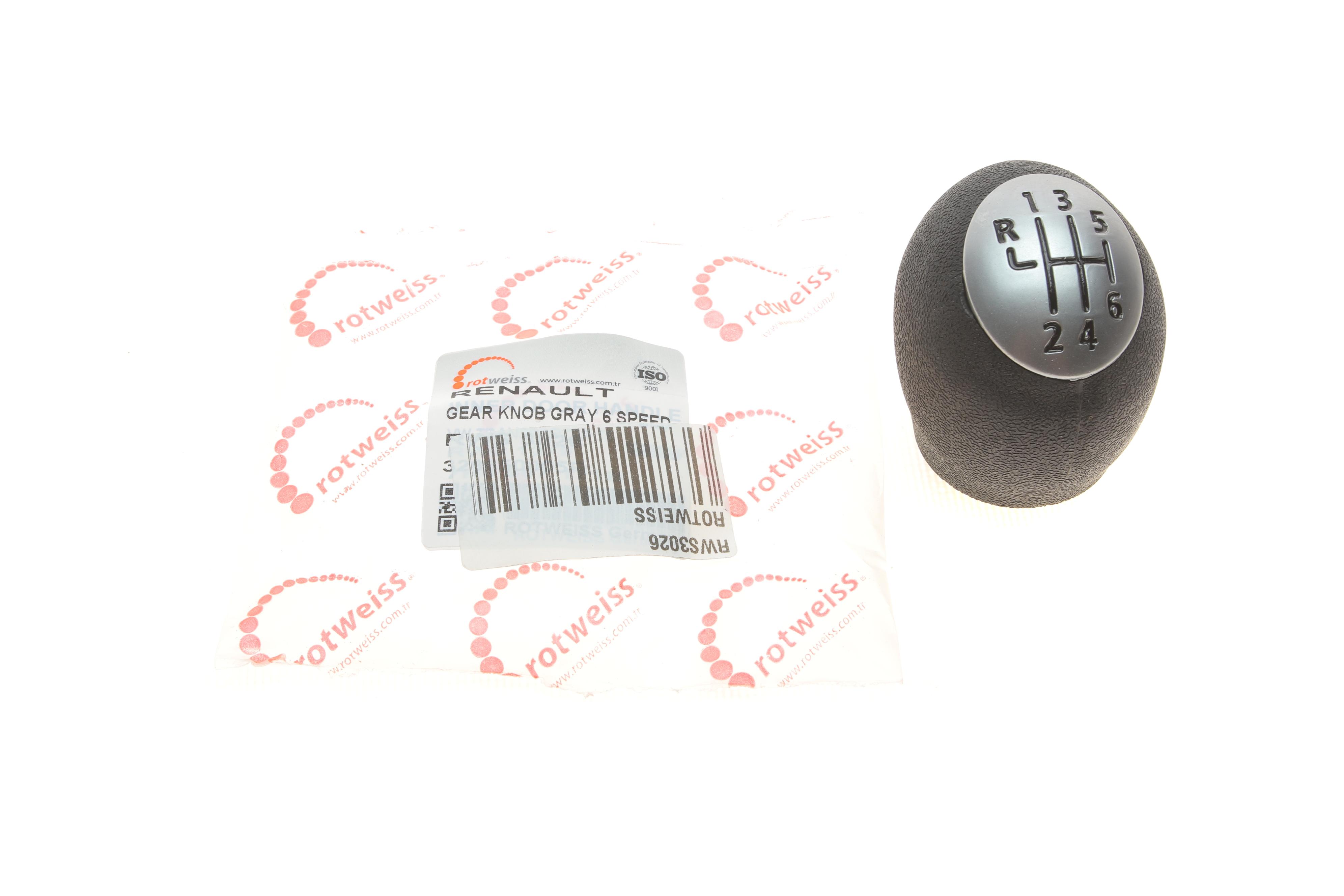 Рукоятка важеля КПП Renault Megane 08-/Scenic 09- (1-6, R)