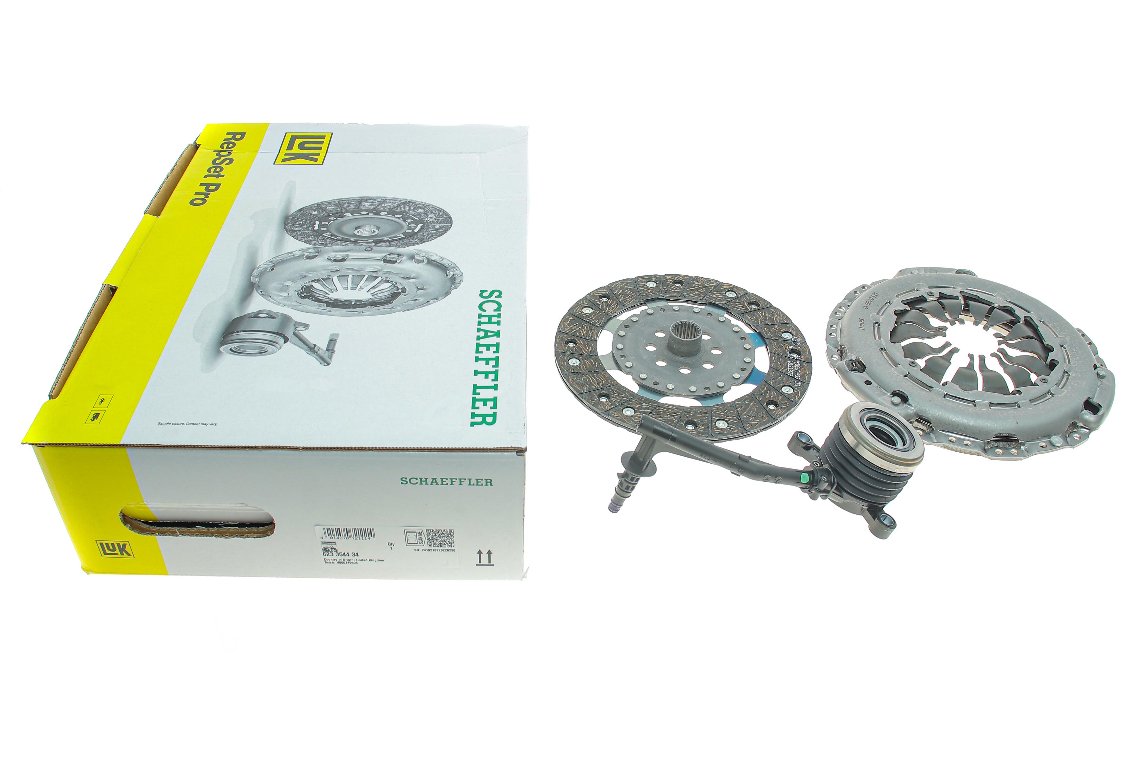 Комплект зчеплення Dacia Duster 1.2TCe/1.5dC,i 4x4, 10-18, H5F 410/K9K 658,856,858,896,898