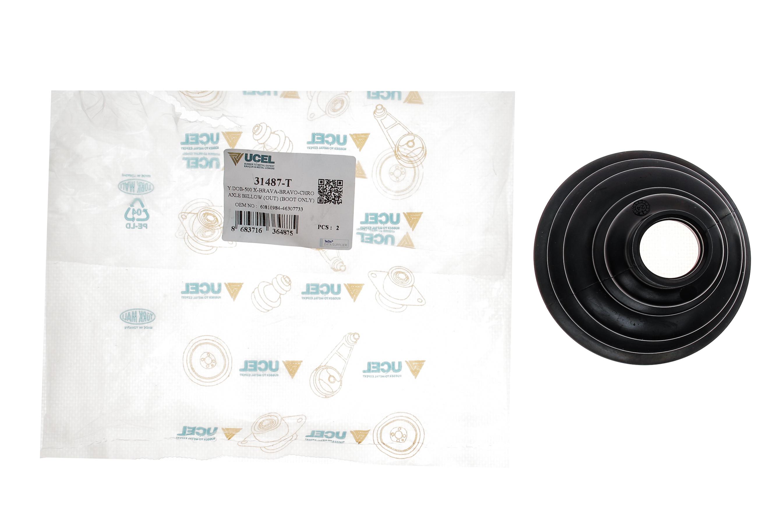 Пильник ШРКШ (зовнішній) Fiat Doblo 1.6D Multijet 10- (27.5x90.5x95)