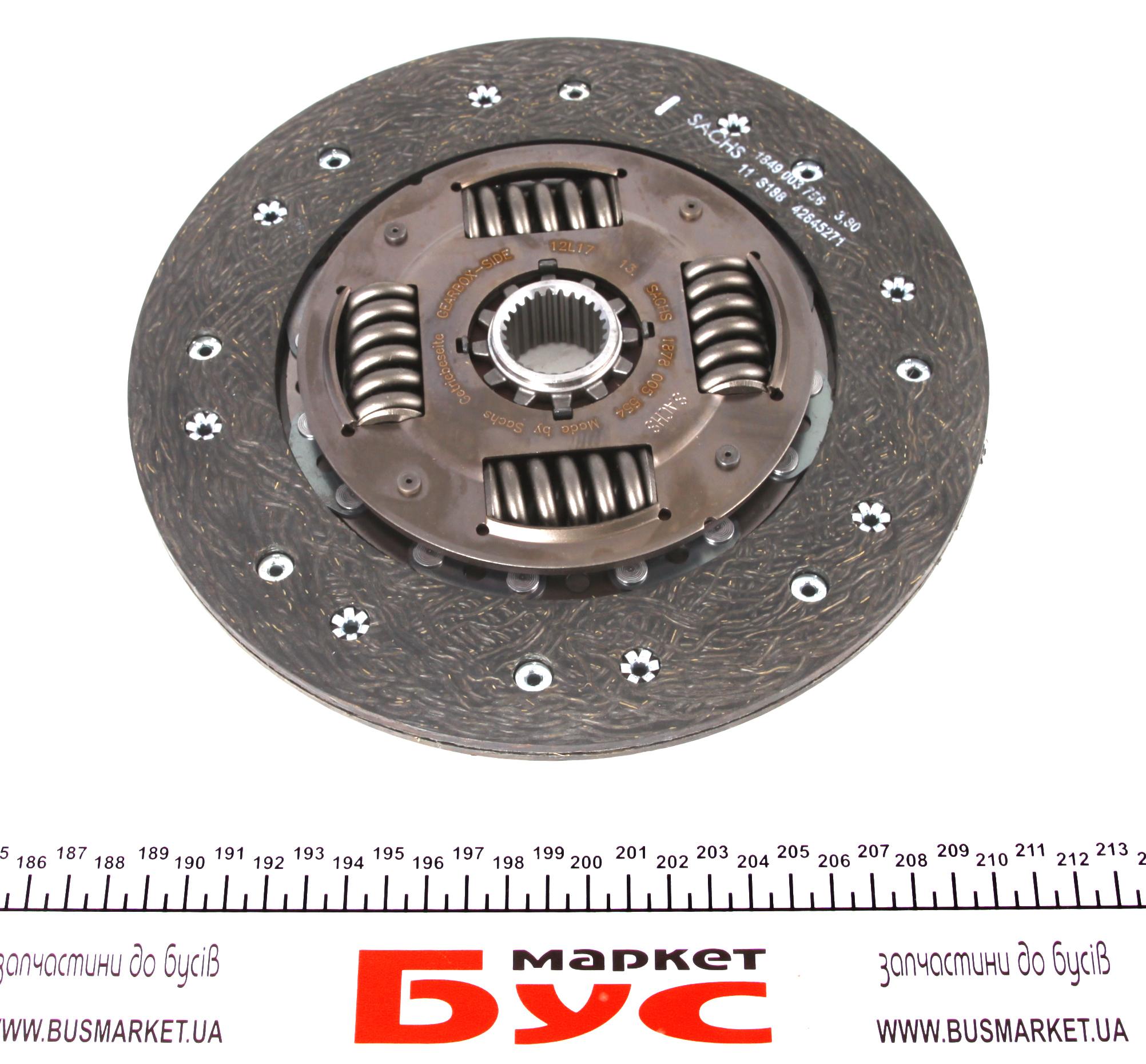 Демпфер + комплект зчеплення +вижимний MB Sprinter 2.2CDI OM646 06-