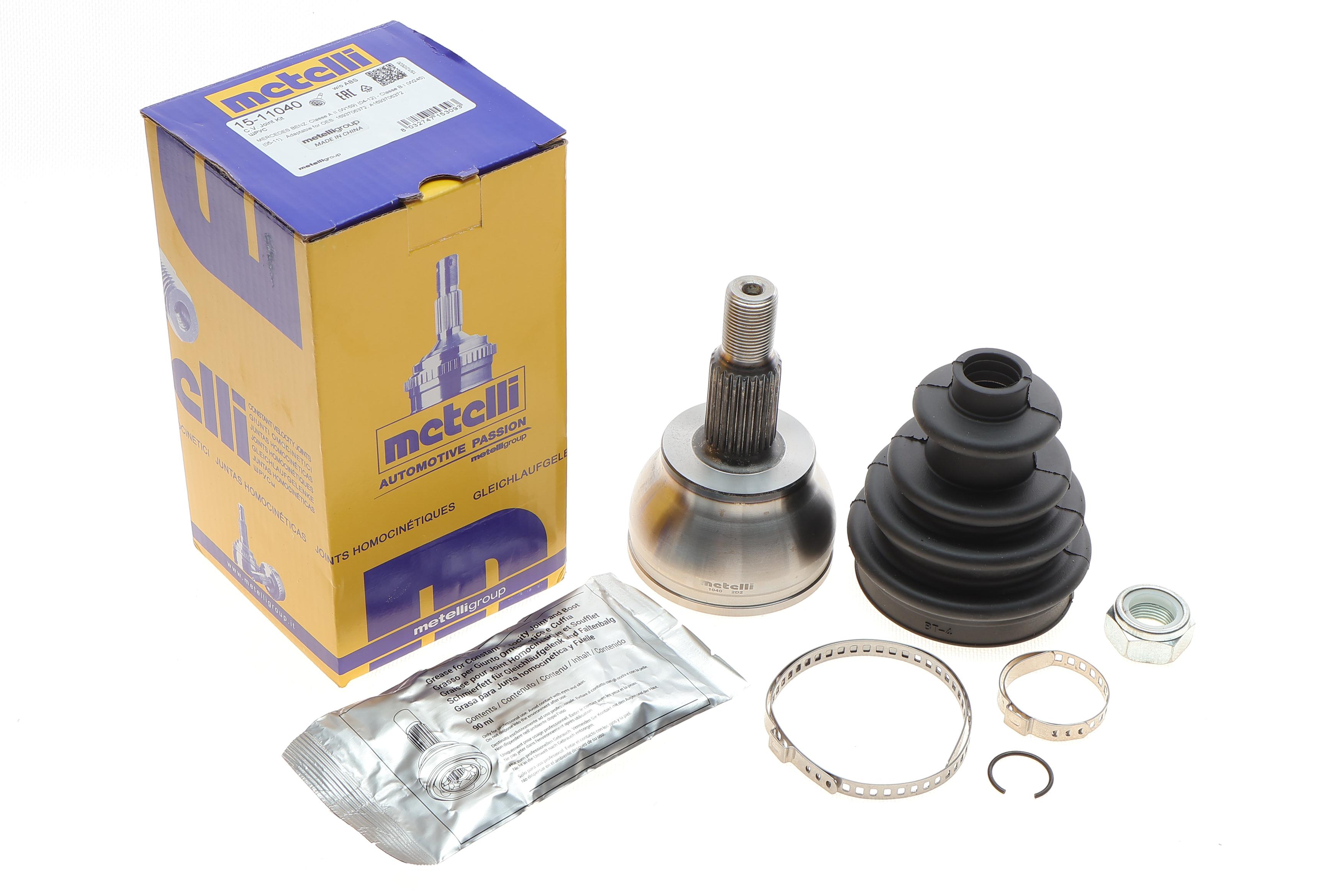 ШРКШ (внутрішній) MB A-class (W169)/B-class (W245) 1.5-2.0D (M266/OM640) 04-12 (25z/27z/60mm/82mm/46.5mm)