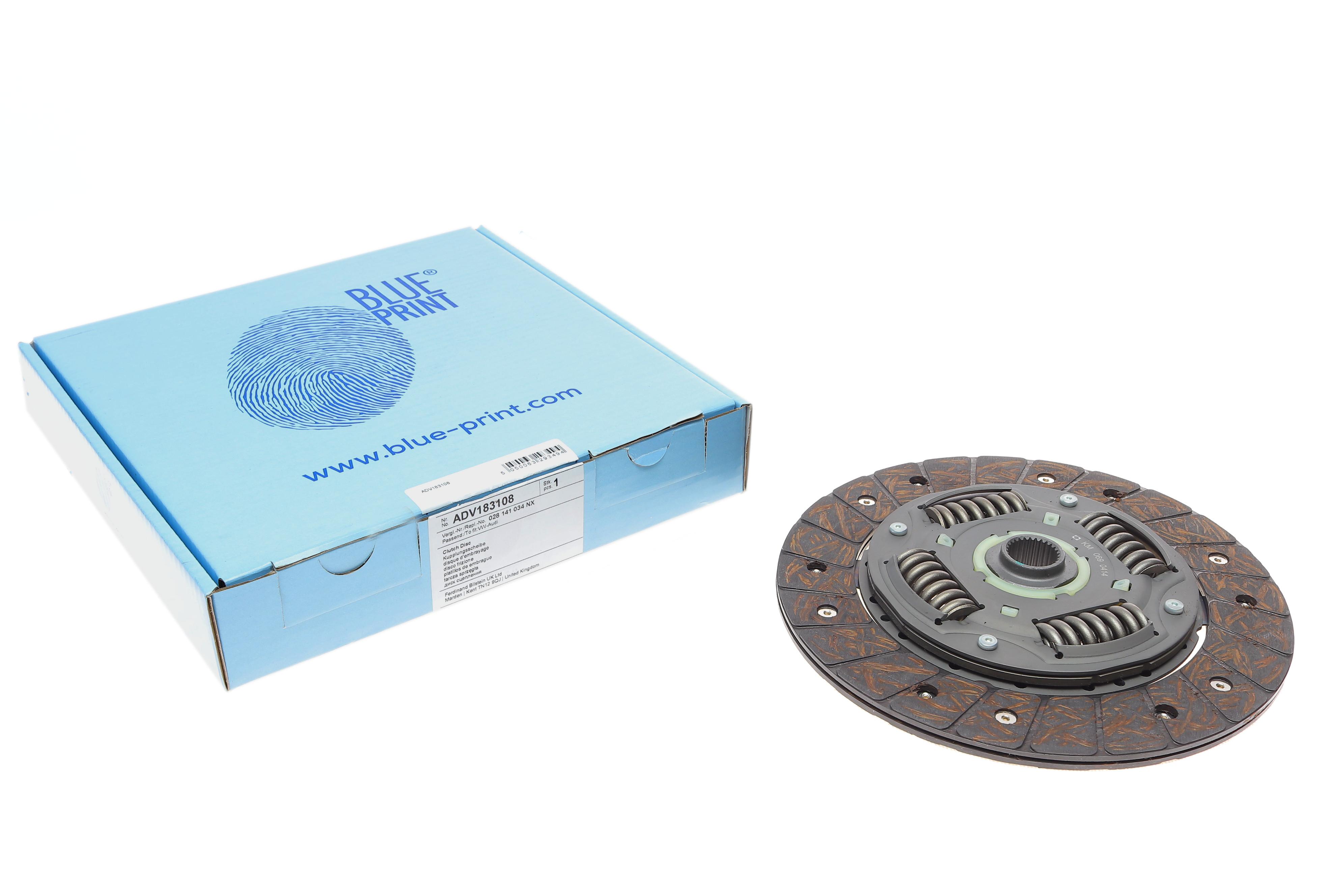 Диск зчеплення VW T4 1.9D/TD (d=215mm)