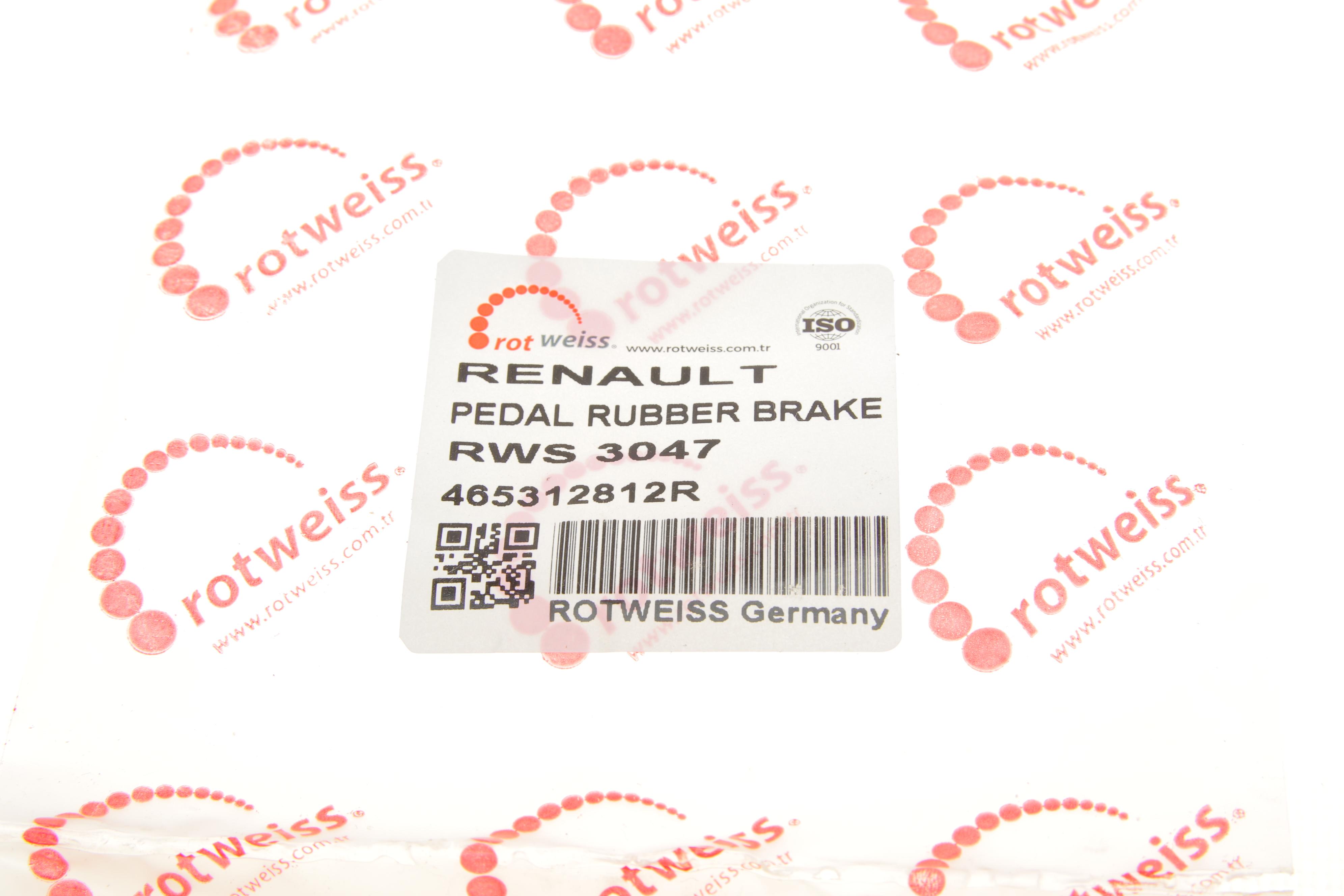 Накладка педалі гальма Renault Megane III 1.4 TCe/1.5/1.9/2.0 dCi 08-