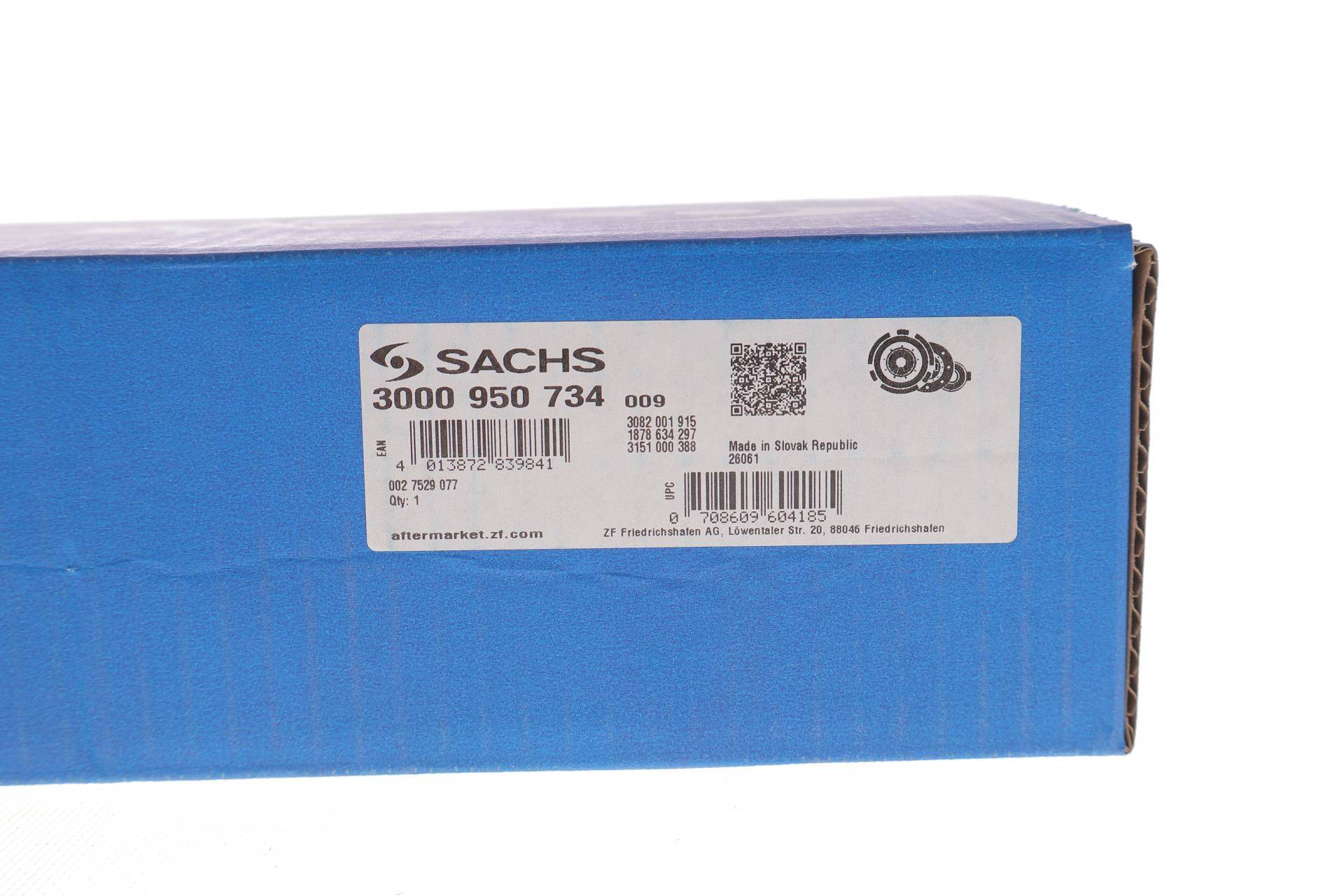 Комплект зчеплення VW Caddy IV 1.6TDI (55-75kw)/2.0TDI (55-75kw) 15-