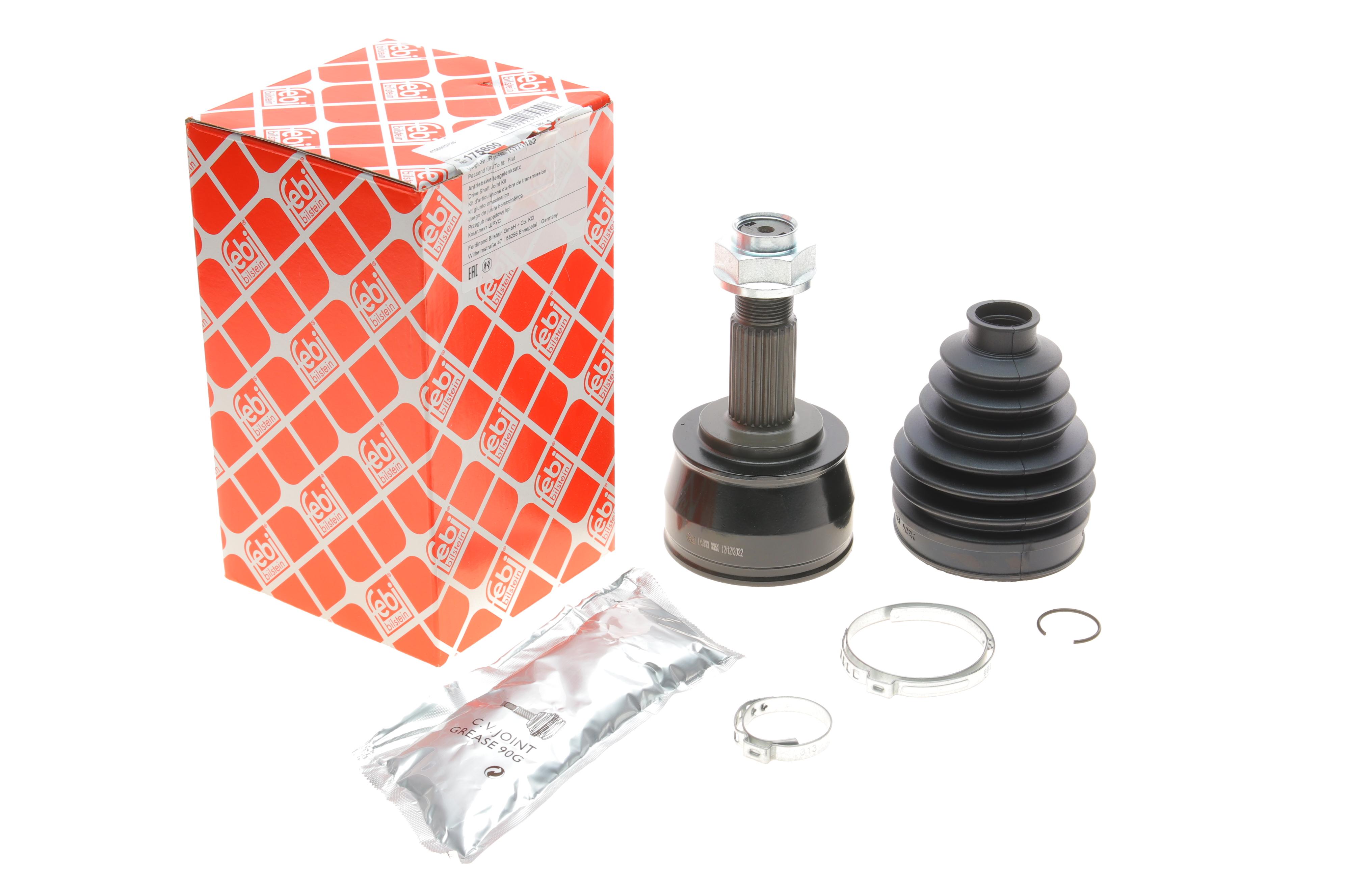 ШРКШ (зовнішній) Fiat Doblo 1.4 10- (25/22z)