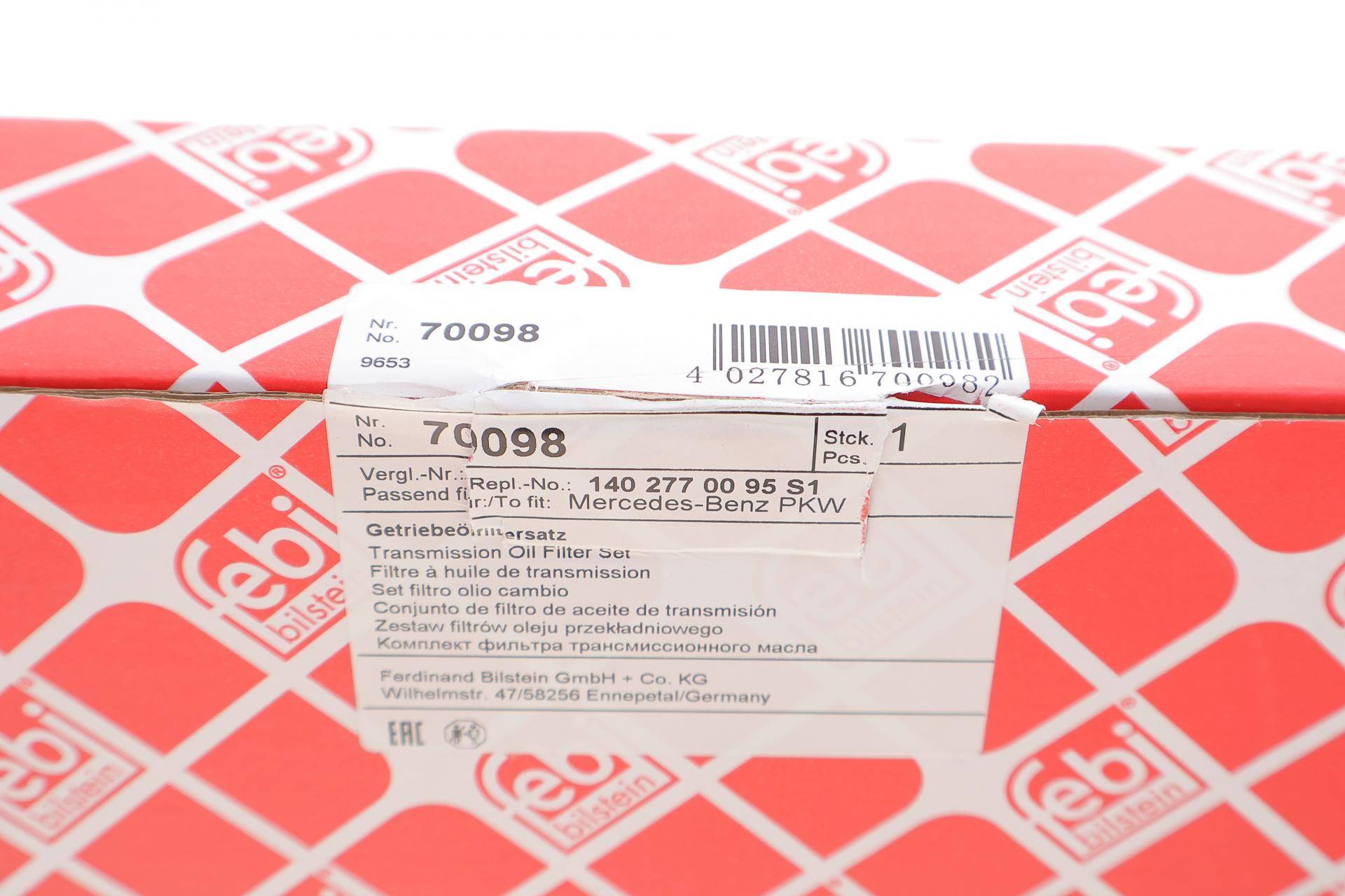 Фільтр АКПП MB Sprinter 901-906 (комплект)