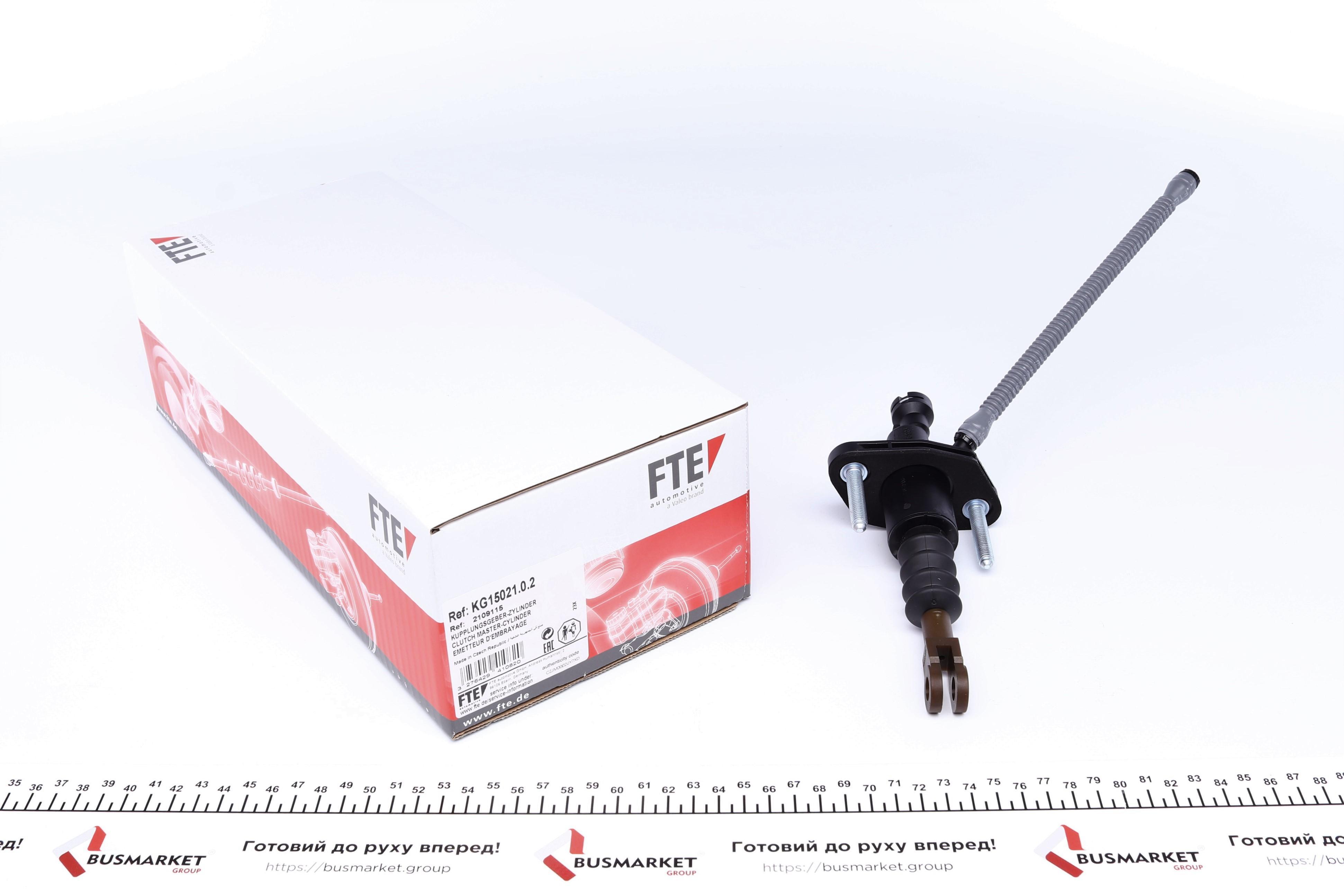 Циліндр зчеплення (головний) Opel Zafira A/B 99- (d=15,87mm) = KG15021.0.2