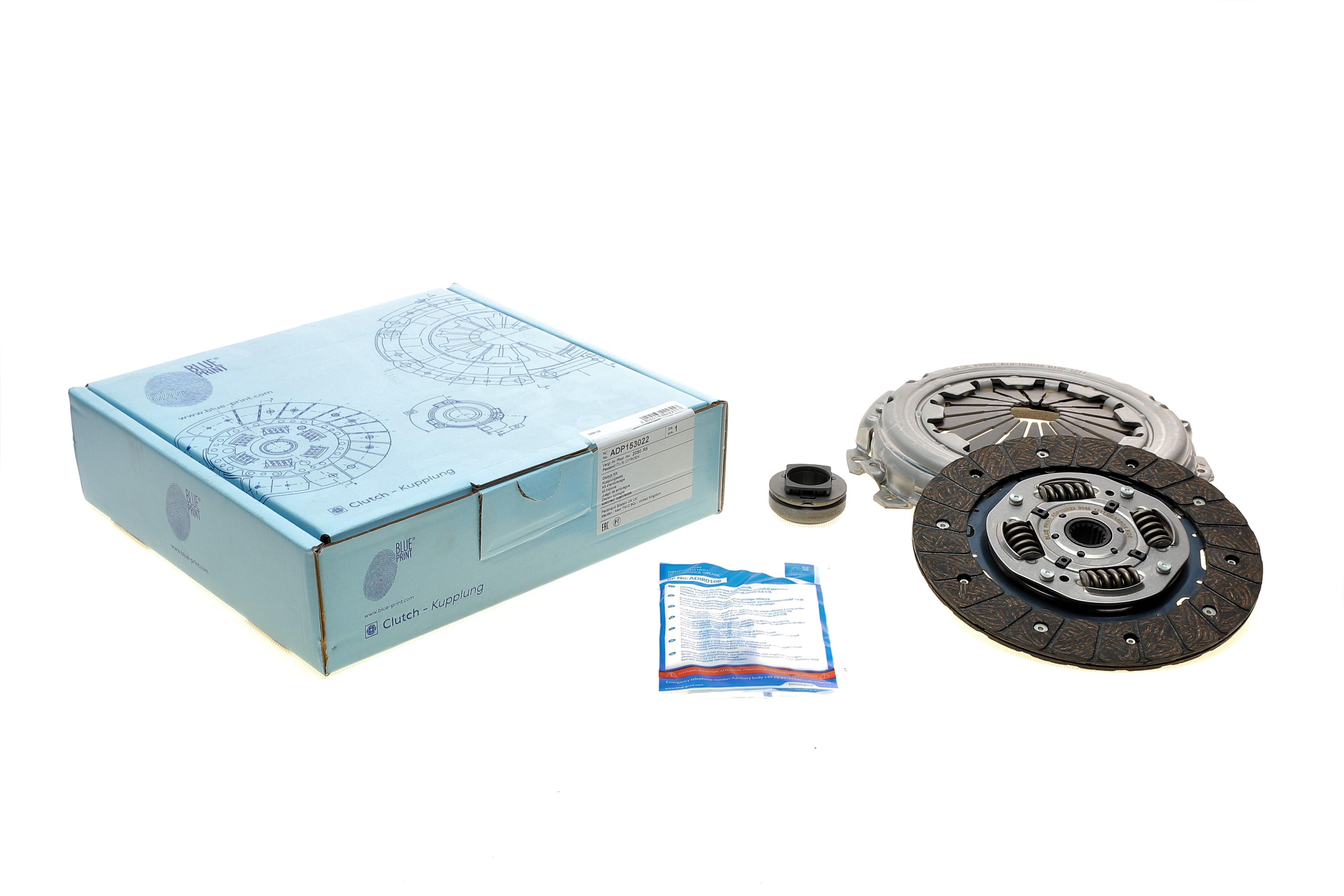 Комплект зчеплення Citroen Berlingo/Peugeot Partner 1.6i 08- (d=201mm) (+вижимний)