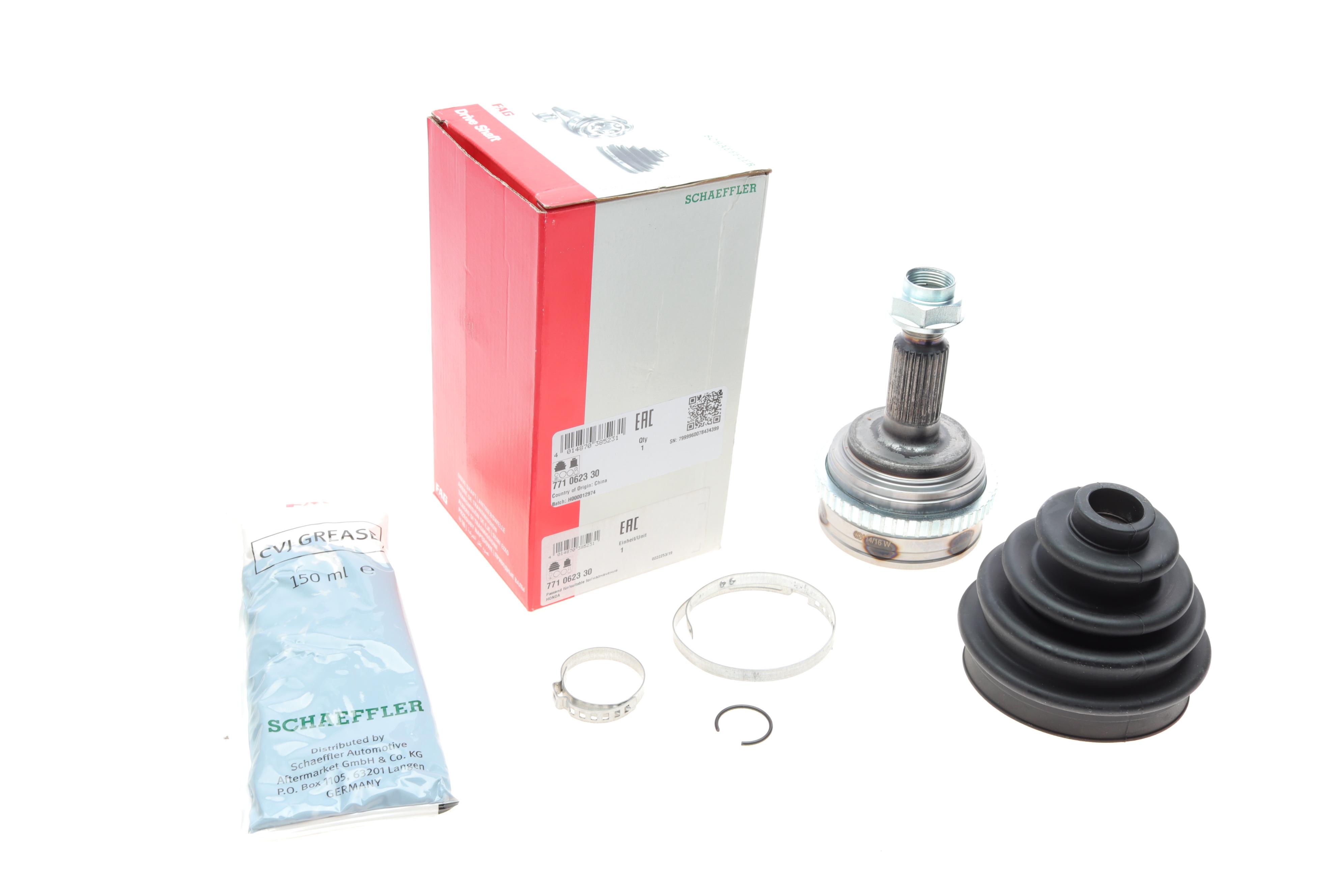 Шрус (зовнішній) Honda Civic VII 1.6i 01-05 (26/28z) (+ABS 50)