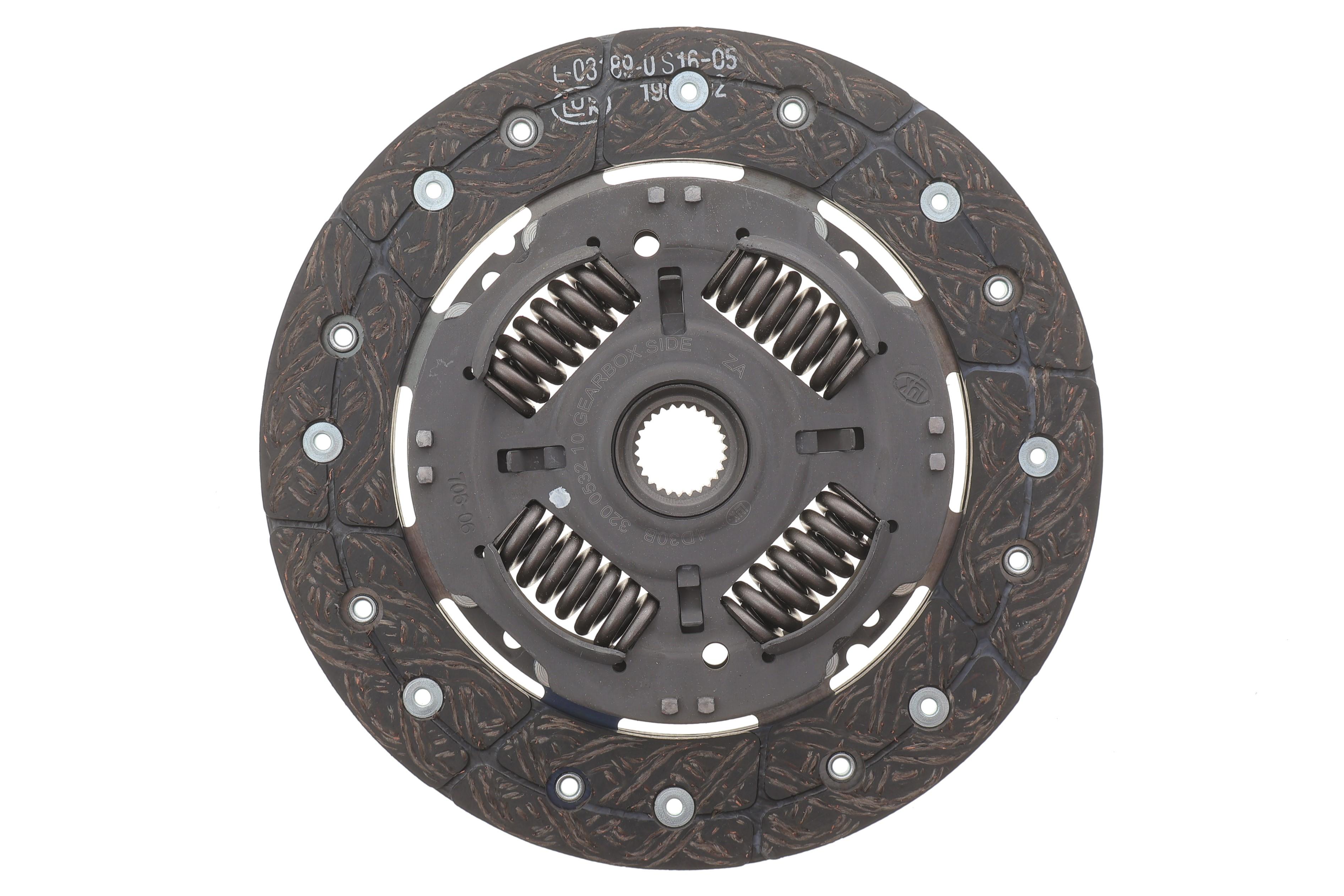 Комплект зчеплення Renault Clio III 1.2 16V, 07- /Twingo II 1.2TCe/Turbo, 11- (D4F)