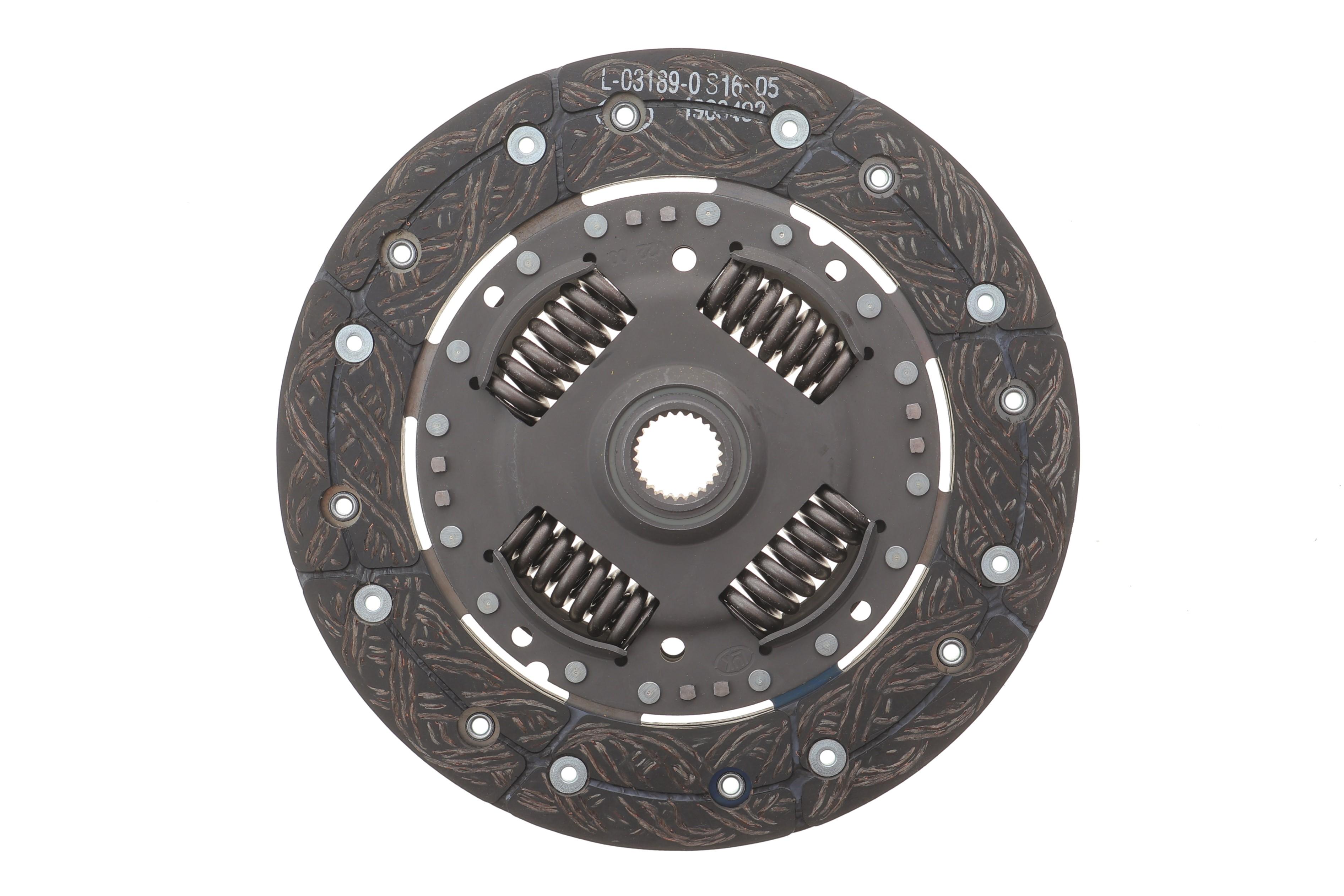 Комплект зчеплення Renault Clio III 1.2 16V, 07- /Twingo II 1.2TCe/Turbo, 11- (D4F)