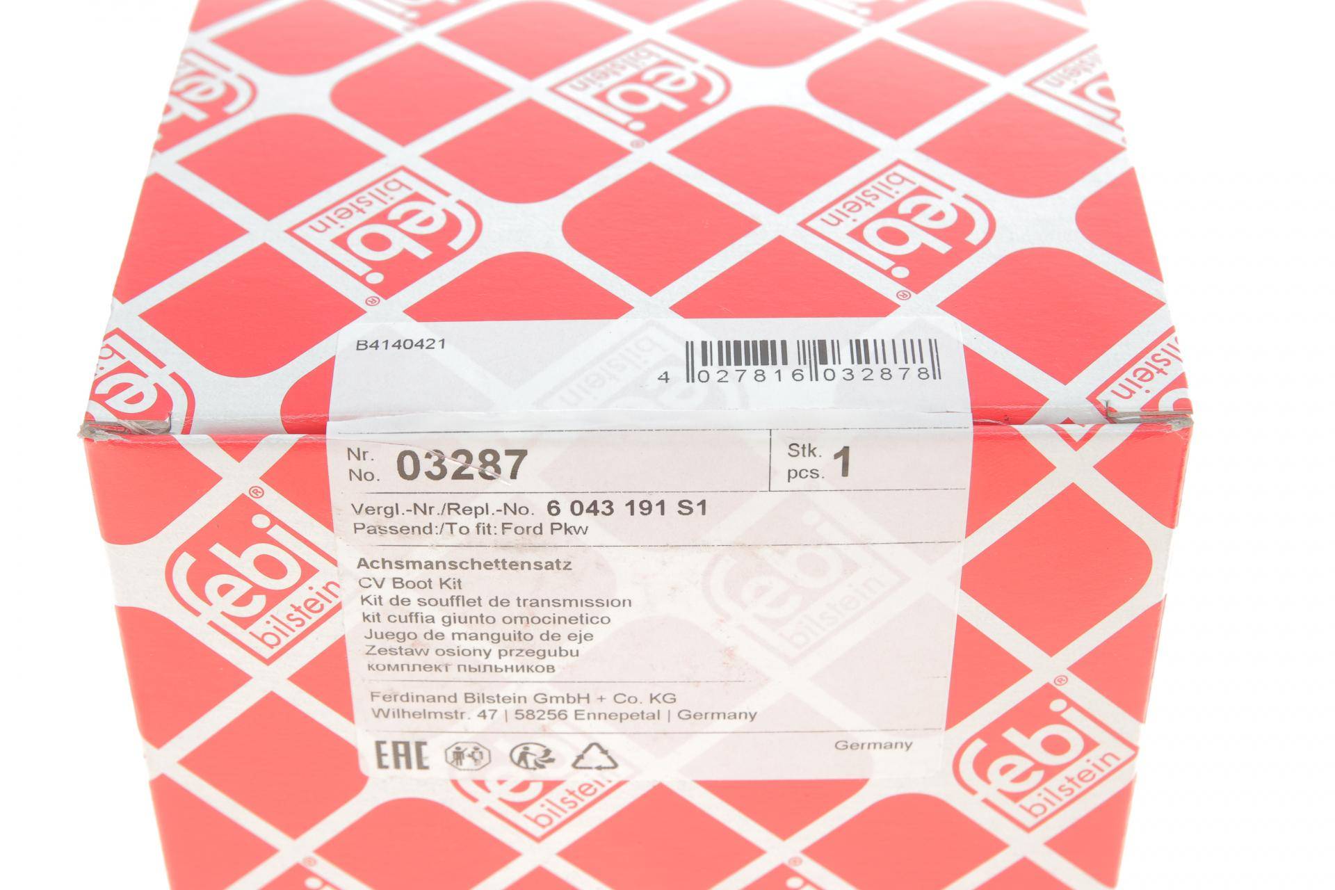 Пильник ШРКШ (зовнішній) Ford Fiesta/Escort 77-02 (22x78x103mm) (к-кт)