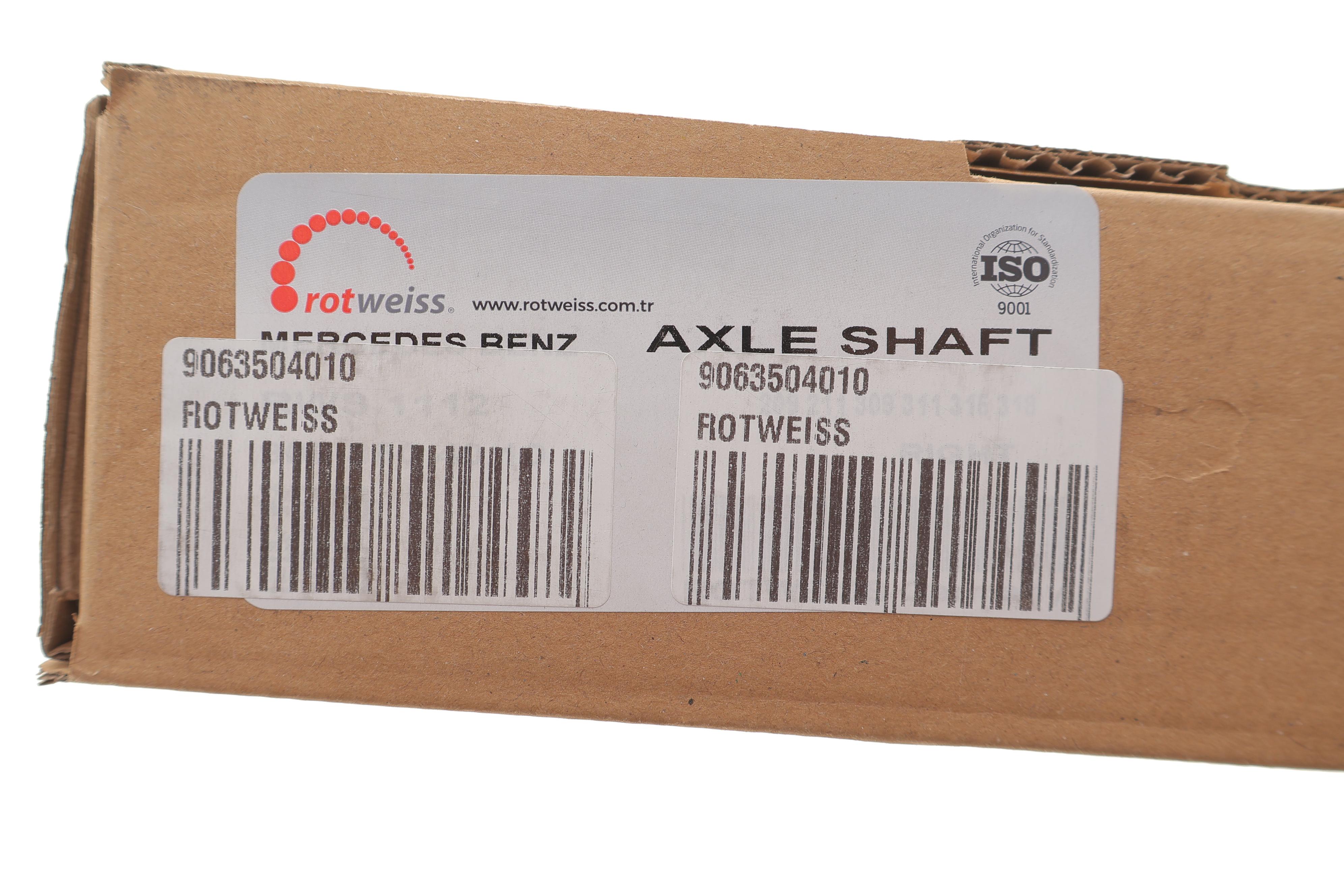 Піввісь (задня) MB Sprinter/VW Crafter 06- (R) (d=39.45/z=30) (без підшипника)