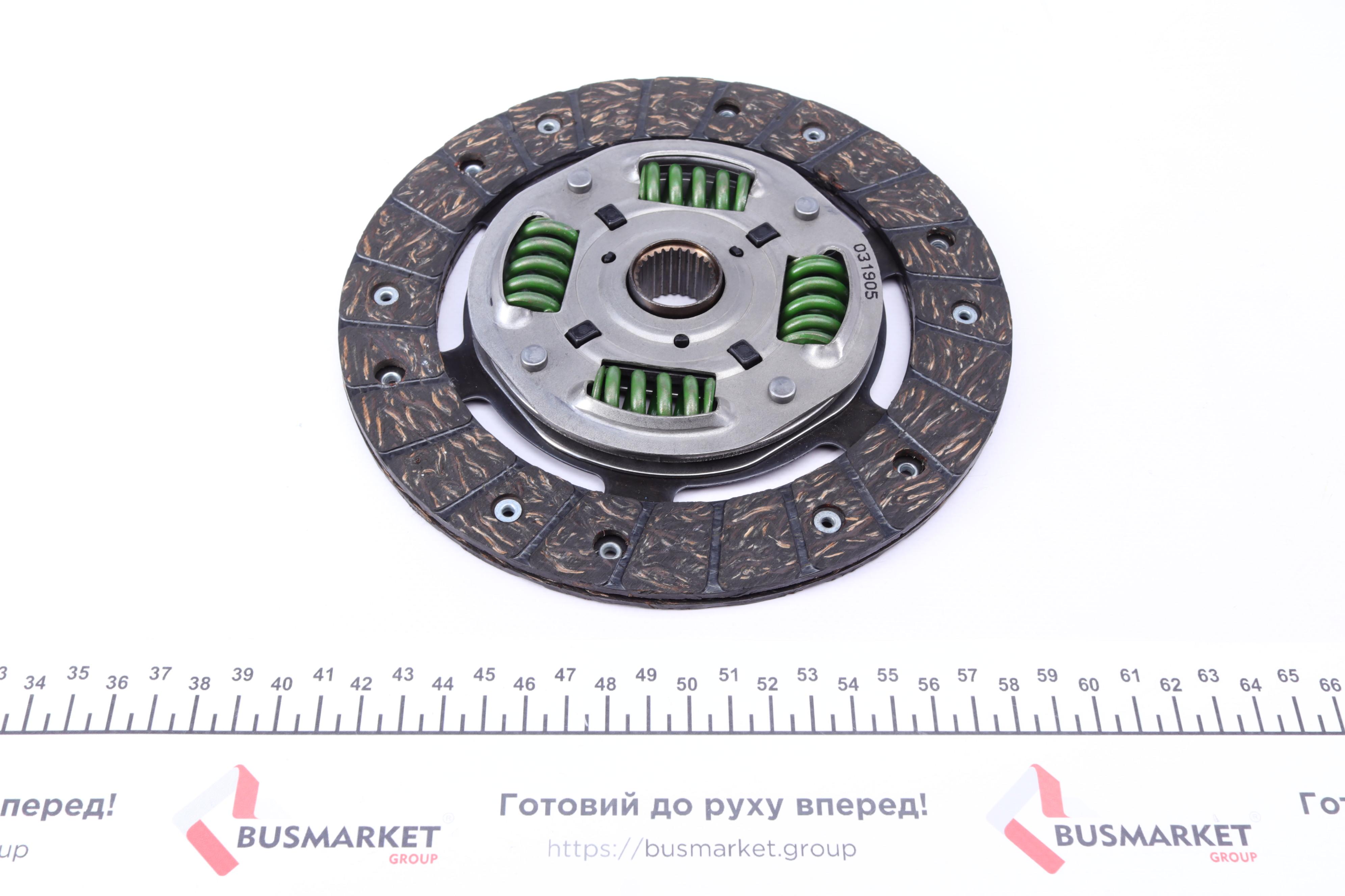 Комплект зчеплення Skoda Roomster 1.2i 06-15 (d=190mm) (+вижимний)