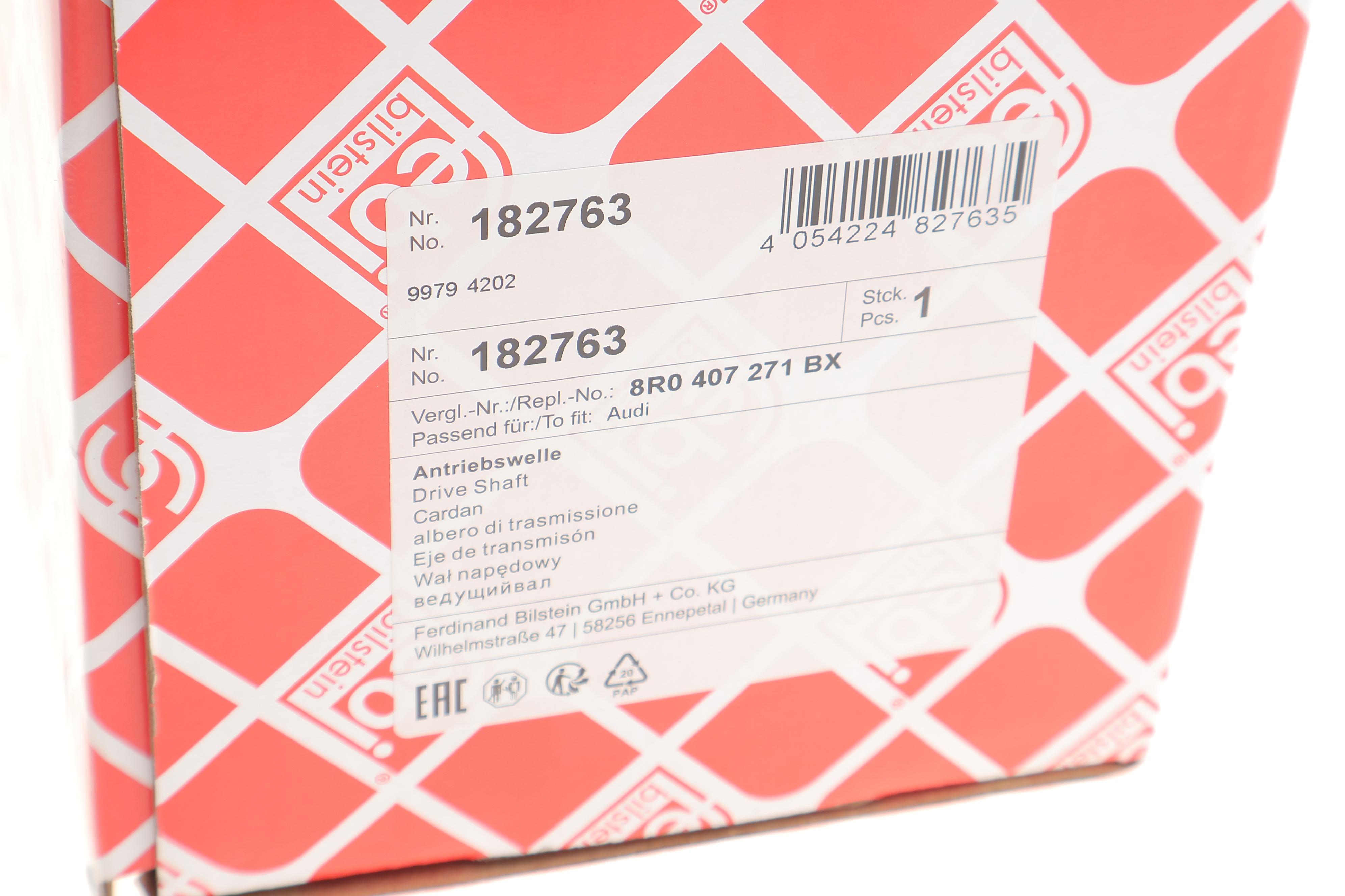 Піввісь (передня) Audi  Q5 2.0 TDI 08-17 (42x494mm)