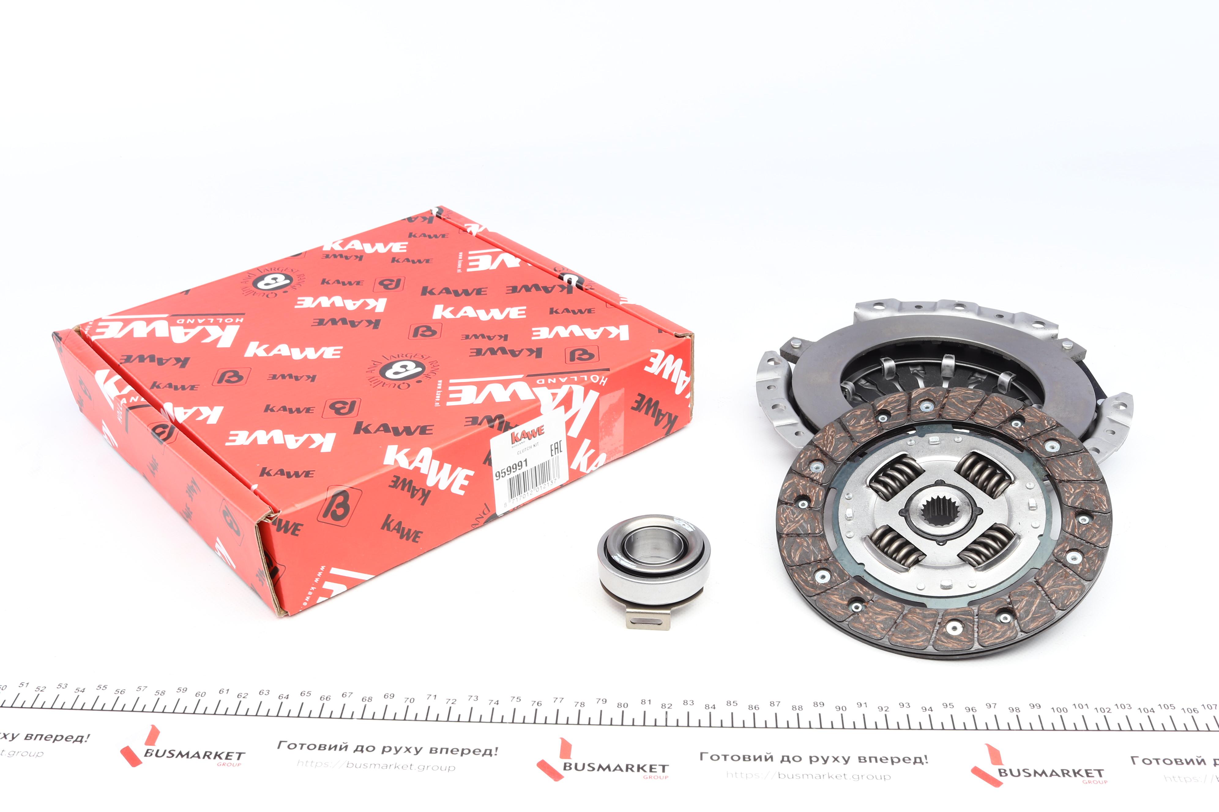 Комплект зчеплення Daewoo Matiz 0.8/1.0 98- (d=170mm) (+вижимний)