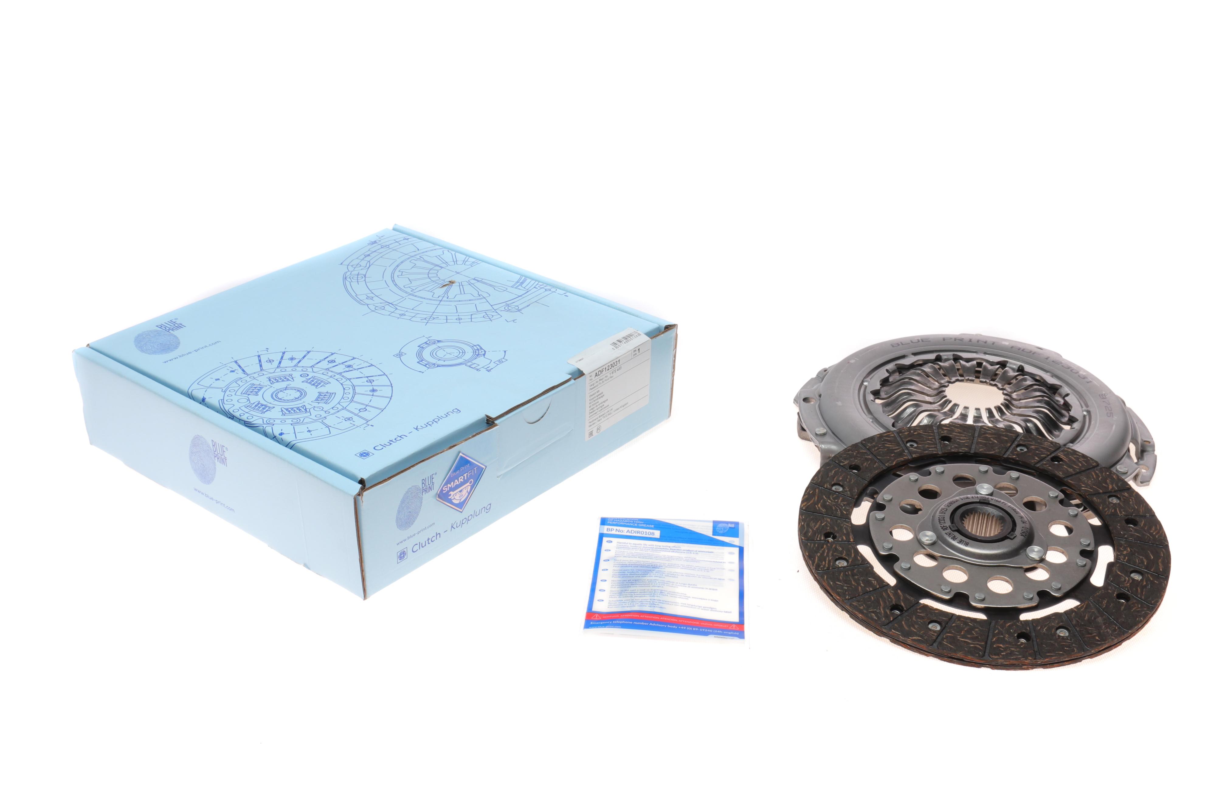 Комплект зчеплення Ford Focus/C-MAX 1.6 TDCi 04-12 (d=241mm)