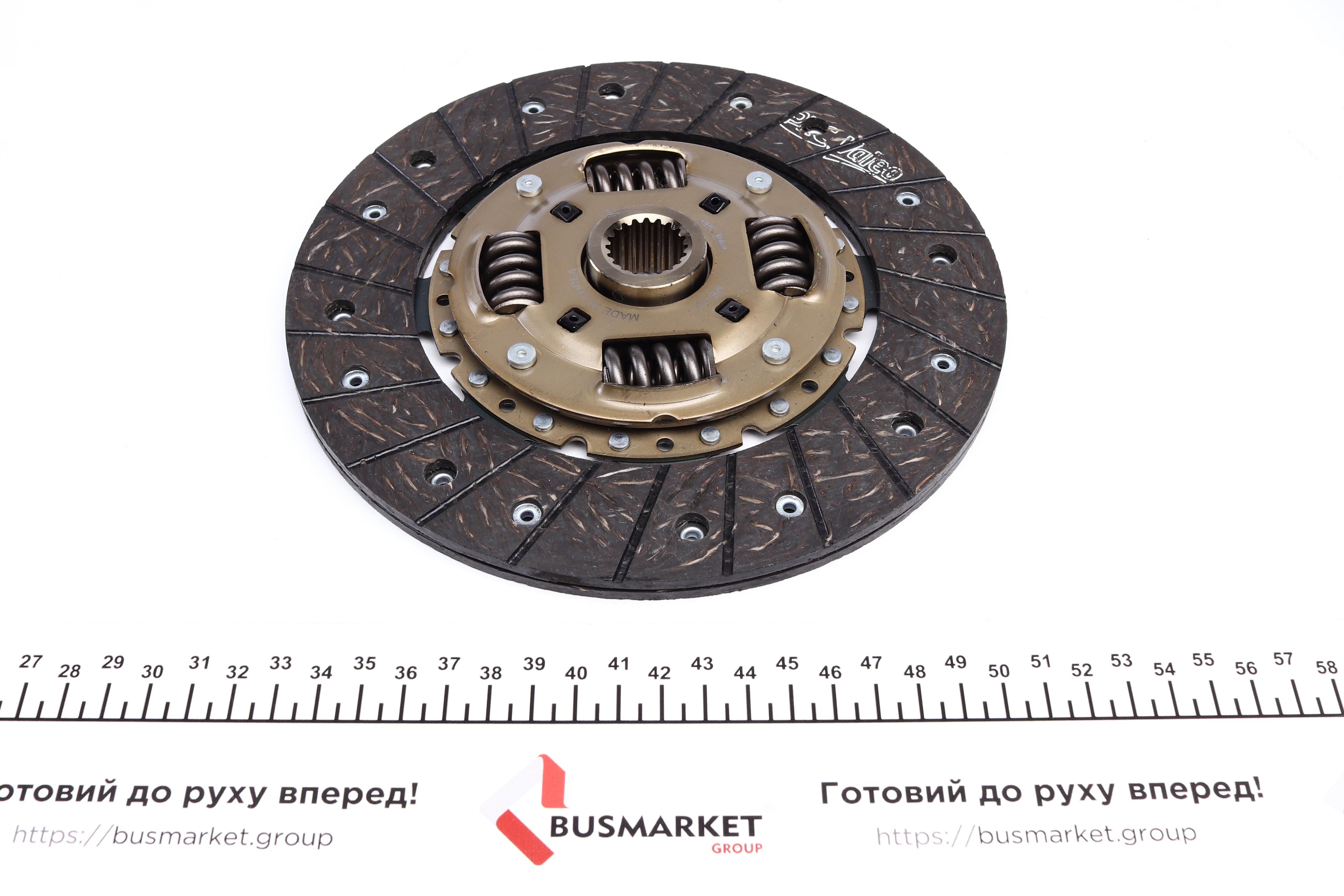 Комплект зчеплення Mitsubishi Lancer VII 1.3/1.6 03- (d=202mm) z=20 (+вижимний)