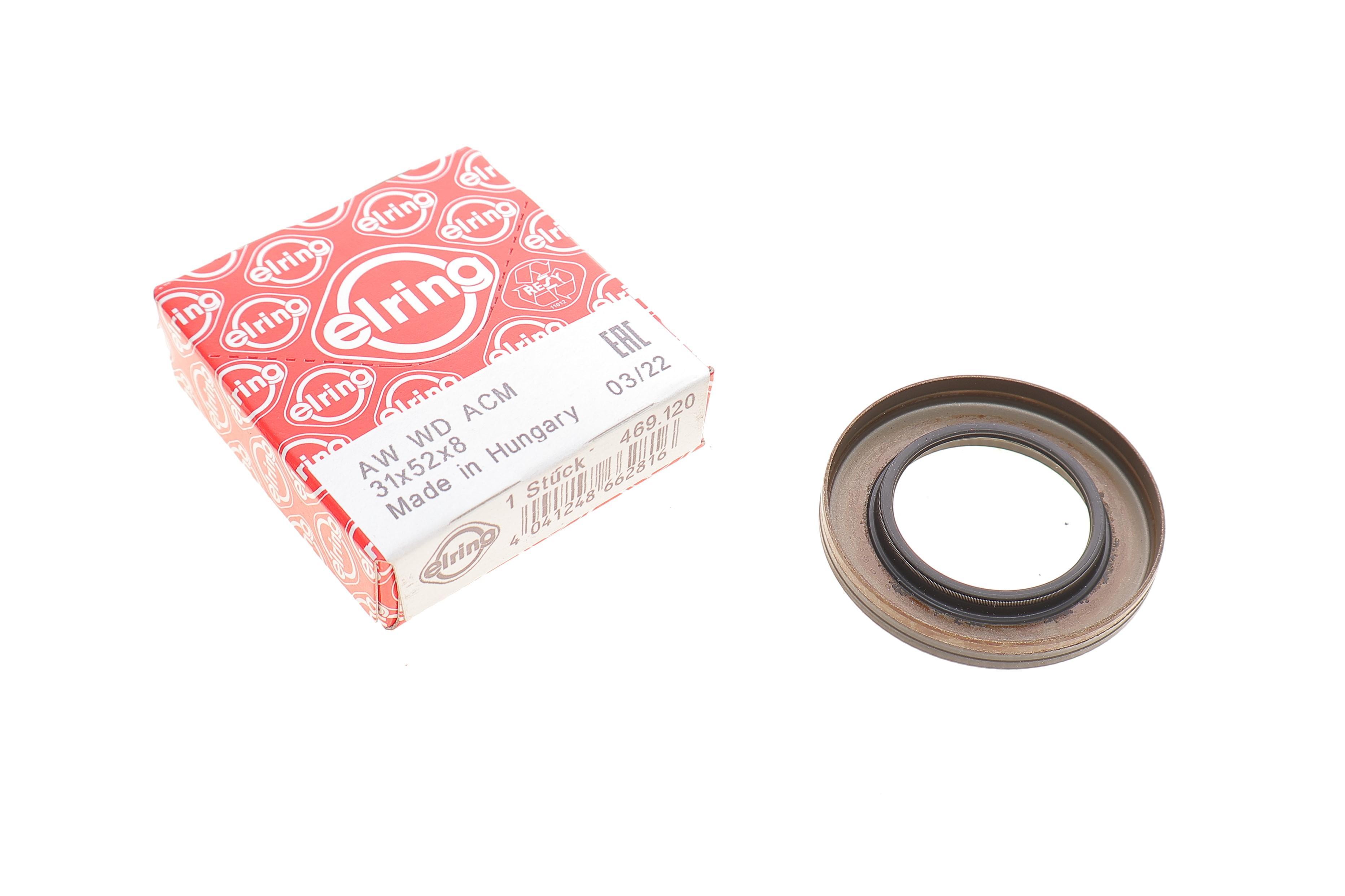 Сальник диференціалу Audi A3/Q3/VW Sharan/Tiguan 07- (31x52x8)