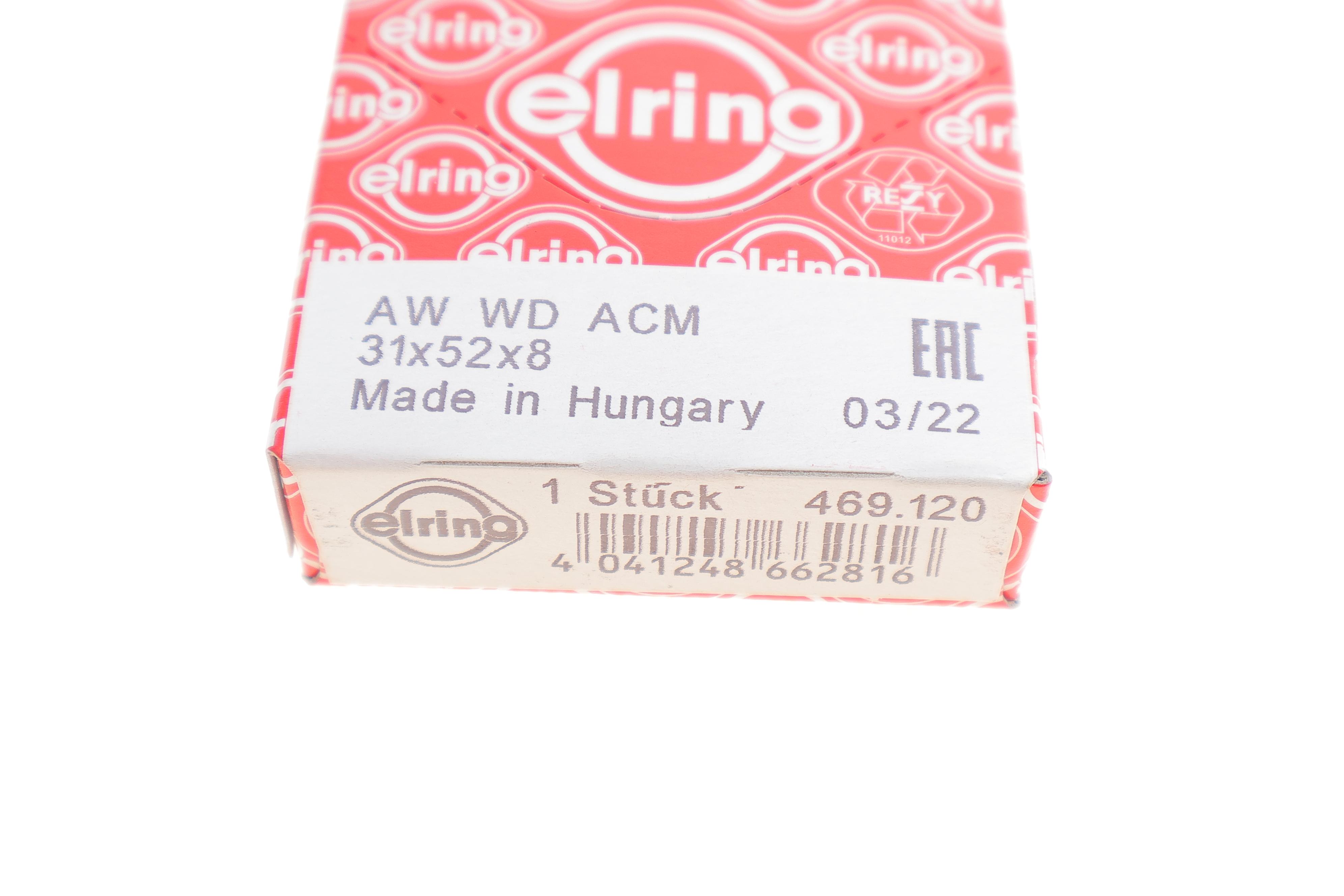 Сальник диференціалу Audi A3/Q3/VW Sharan/Tiguan 07- (31x52x8)