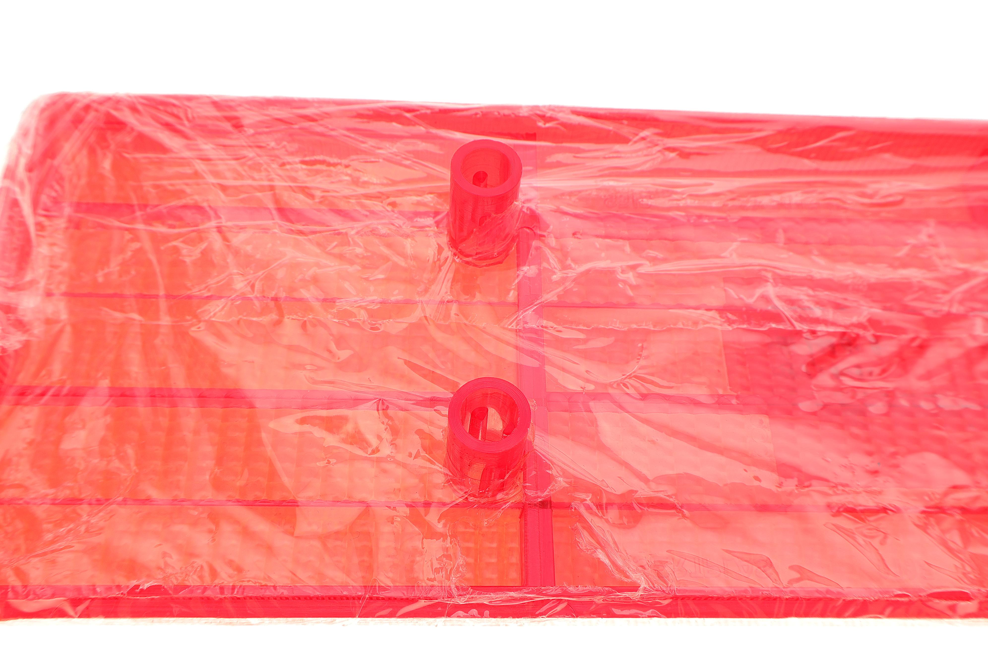 Скло ліхтаря (заднього) MB 609-814D (червоне)